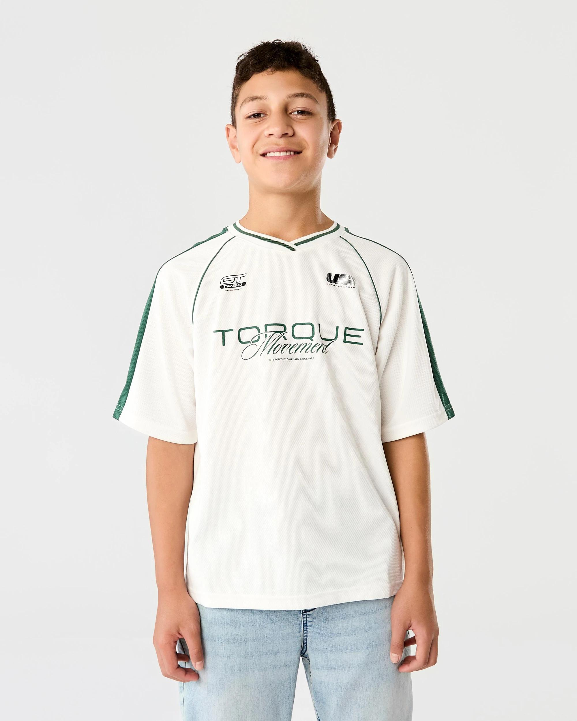 1 Short Sleeve Oversized Mesh T-shirt Snw White, 1 of 8