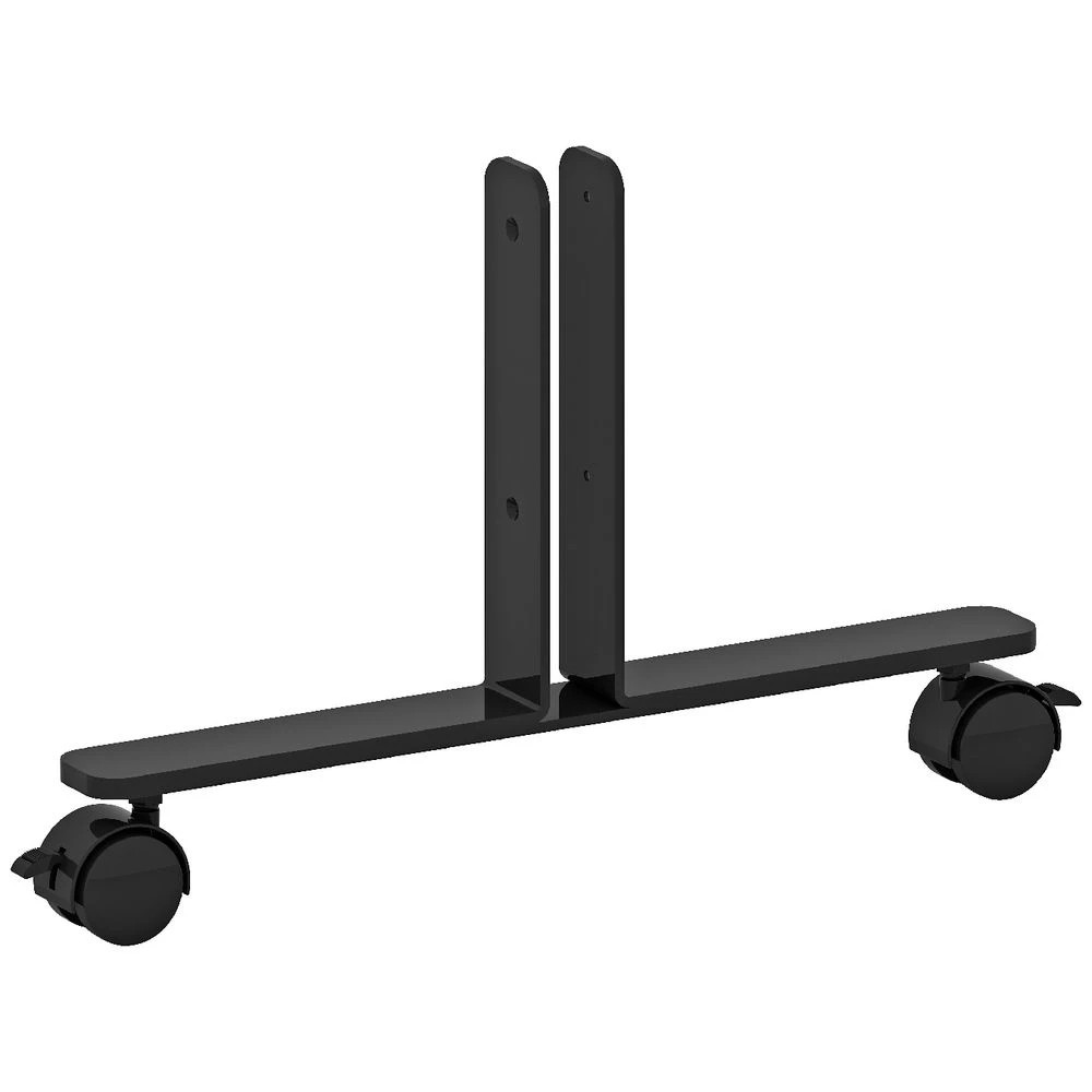 3 Stilford Professional Partition Screen St&ing Feet Black Office Furnishing Accessories Workspace Screens & Partitions, 3 of 7