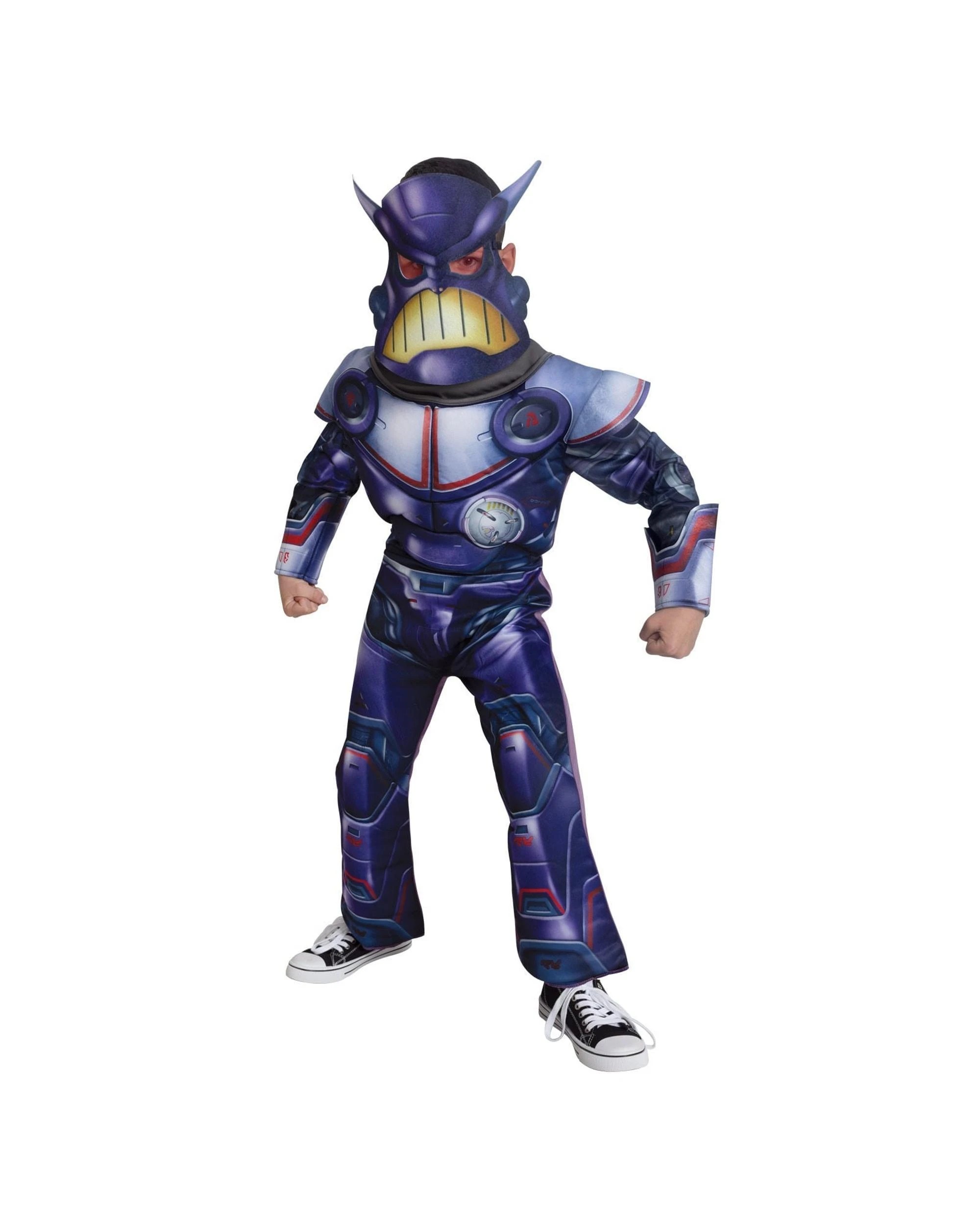 2 Disney Pixar Lightyear Zurg Deluxe Child Costume Size 6-8 Years, 2 of 4