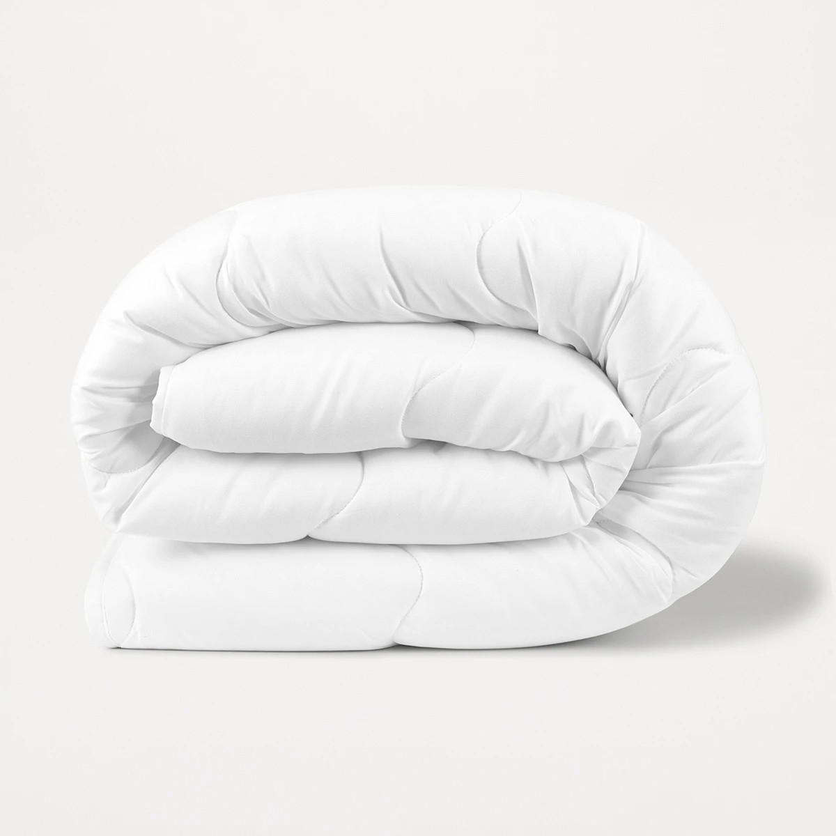 2 Strapped Airflow Mattress Topper - Double Bed, White, 2 of 5