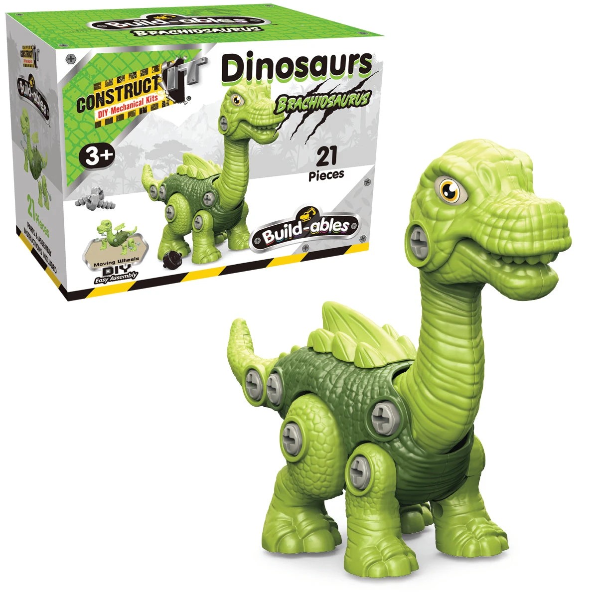 6 Construct-it Build-ables Brachiosaurus, 6 of 6