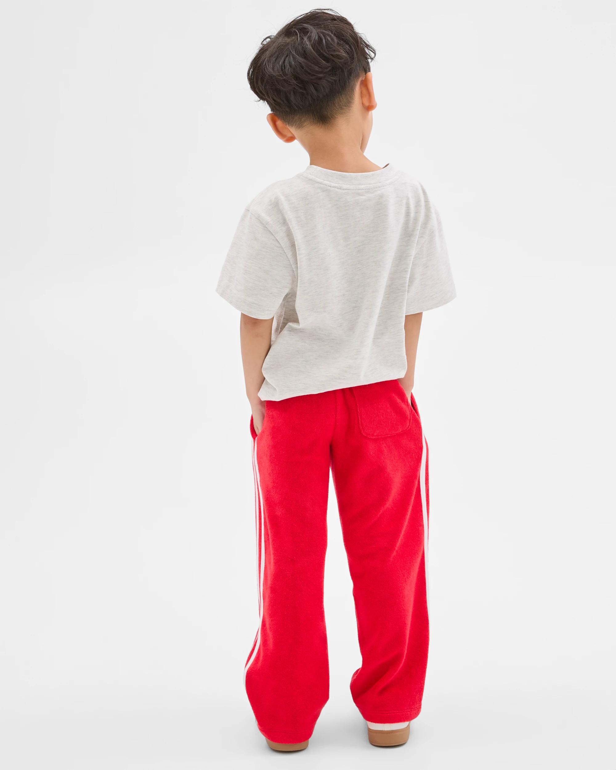 4 Target Kids Australian Cotton Blend Reverse Terry Trackpants RED, 4 of 6