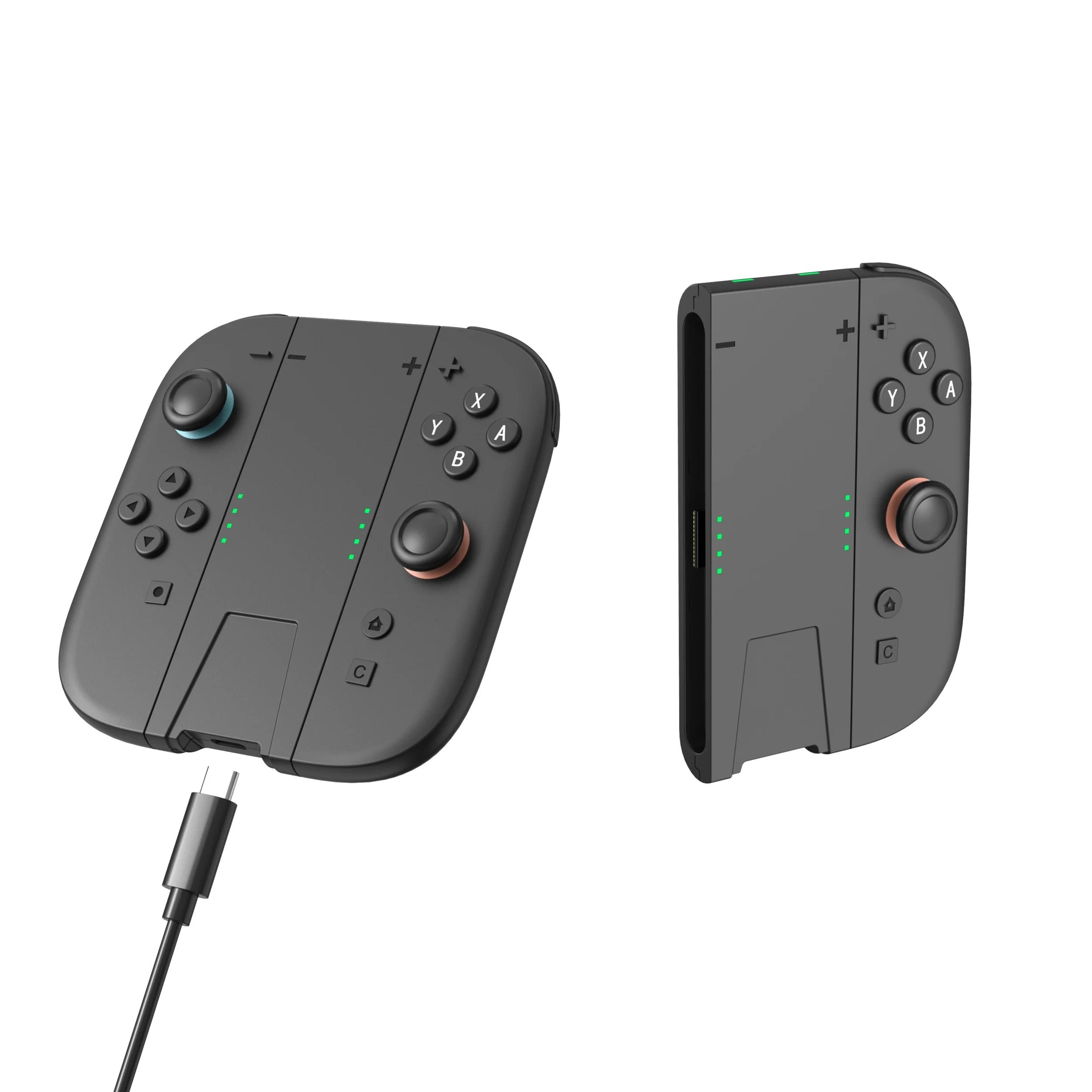 2 Powerwave Compact Dual Charging Stand - Nintendo Switch 2 - Black, 2 of 9