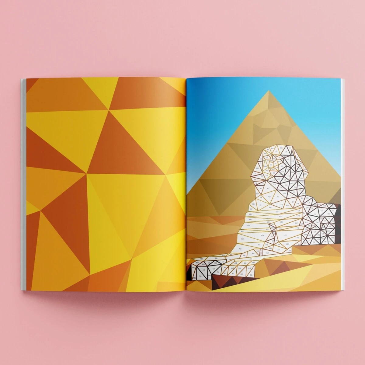 4 Kaleidoscope Sticker Mosaics: World Landmarks​ - Book, 4 of 6