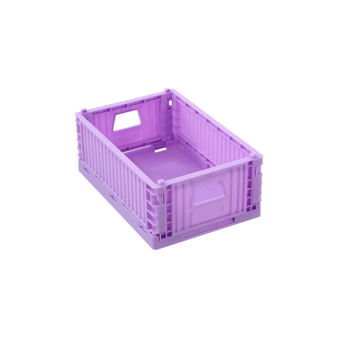 3 BOXSWEDEN Foldaway Crate Storage 6 Pack 21cm x 14cm Collapsible Plastic
 - multi, 3 of 9