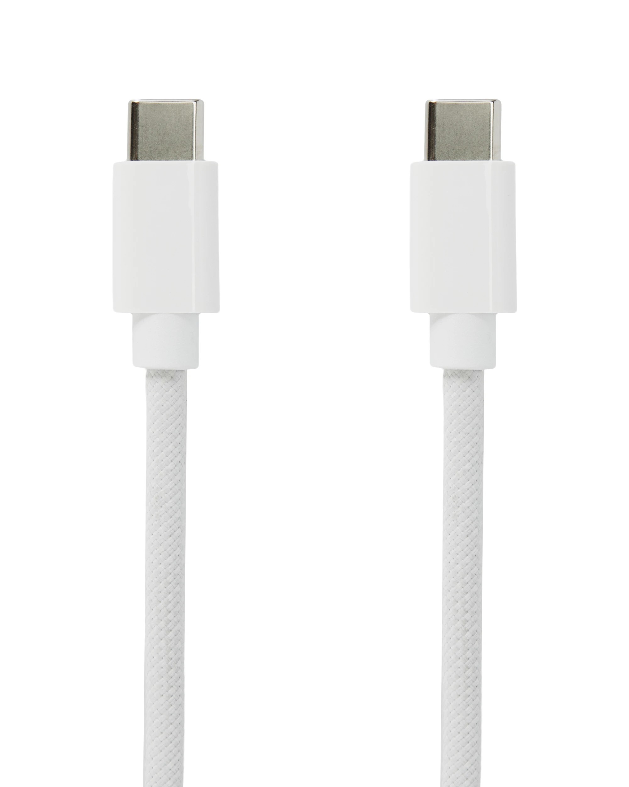 2 USB-C to USB-C Braided Cable - 2m, White, 2 of 4