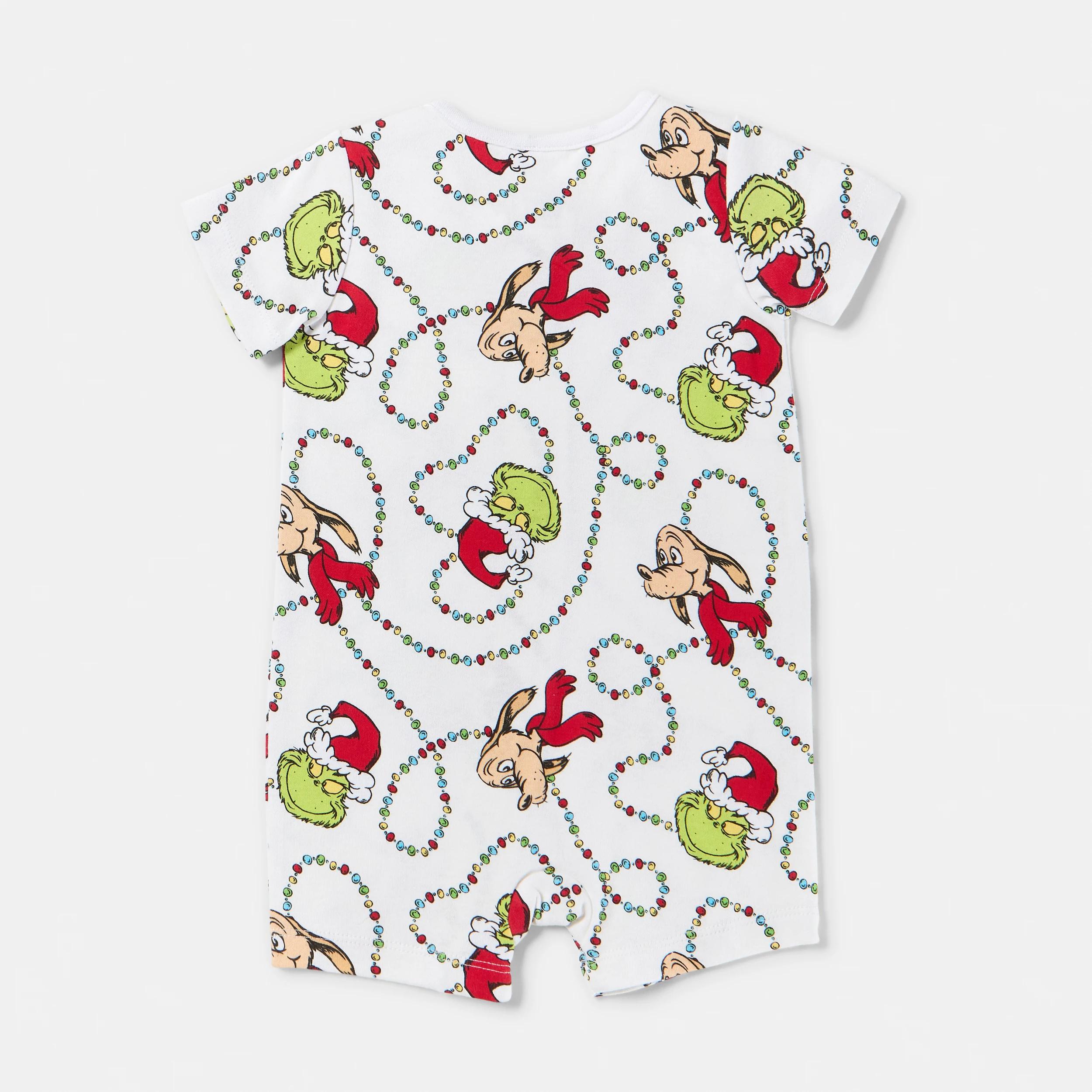 2 The Grinch License Christmas Family Matching Romper XMAS FAMILY GRINCH, 2 of 4