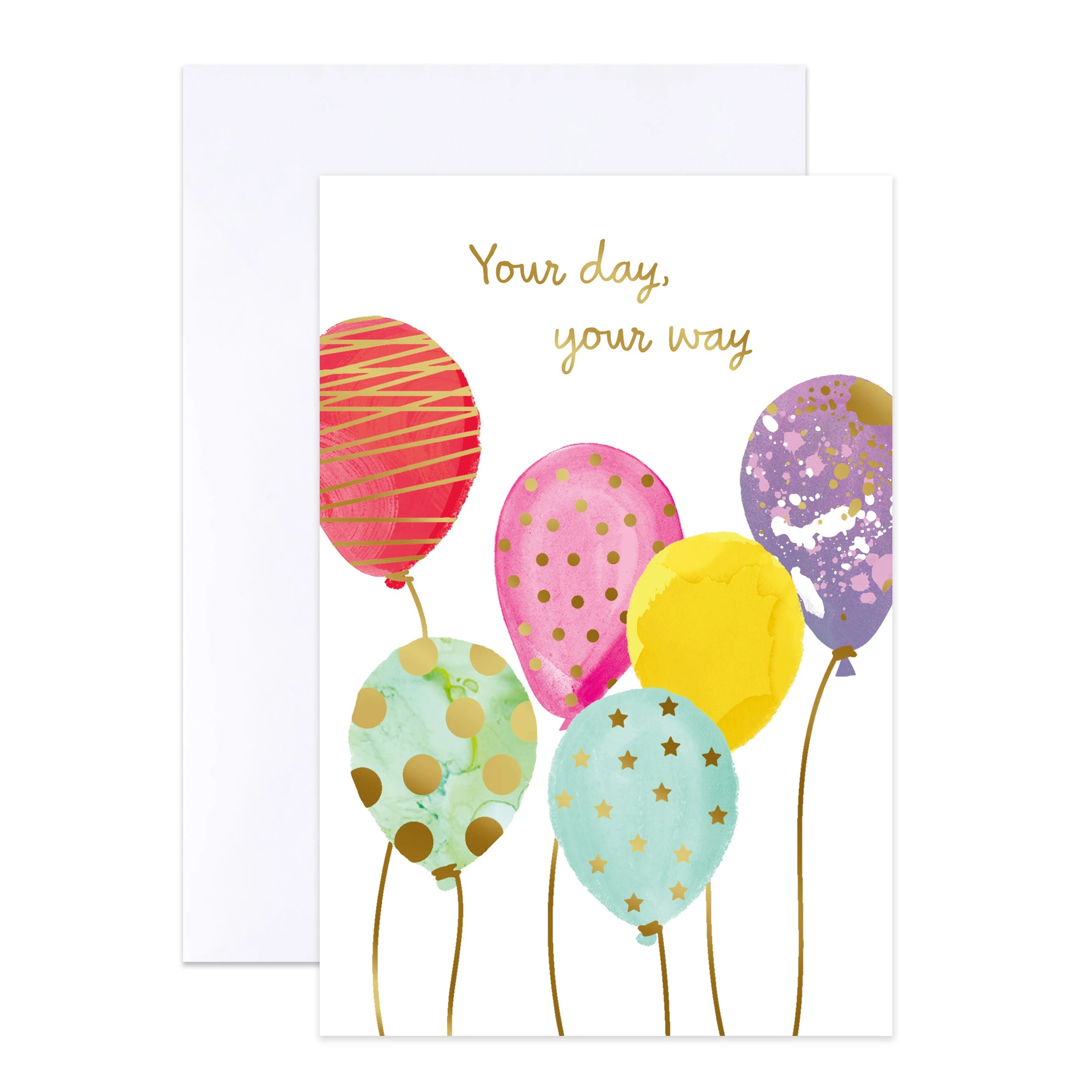 4 12 Pack Hallmark Birthday Cards - Watercolour, 4 of 6