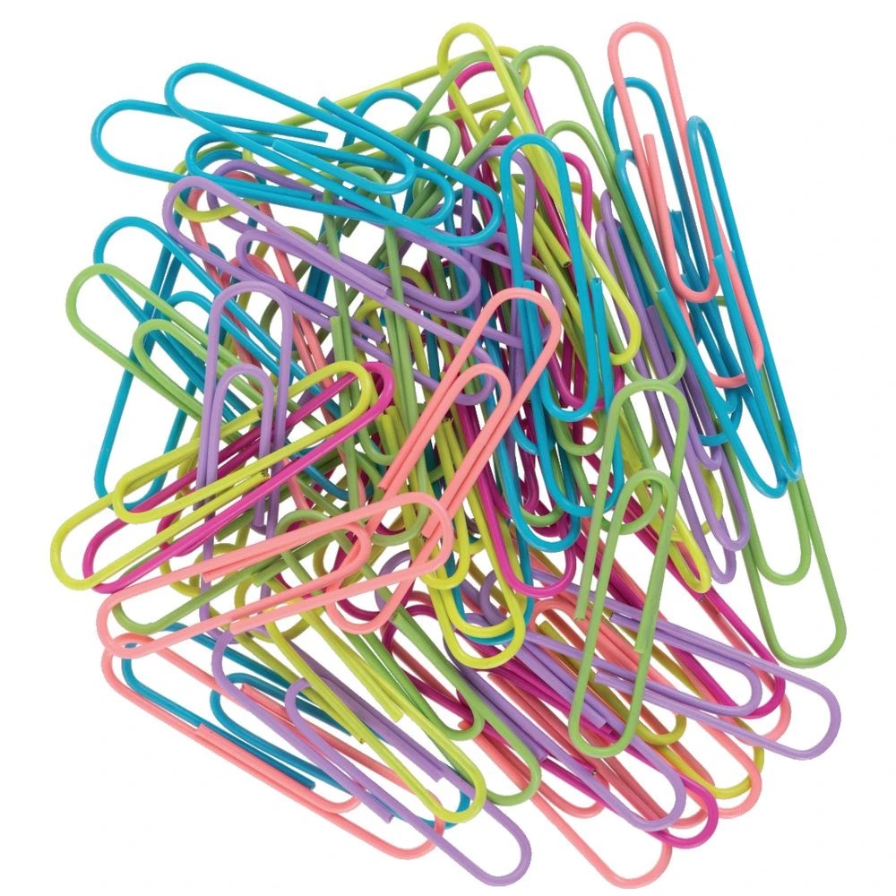 3 Otto Paper Clips 50mm Assorted 60 Pack, 3 of 3