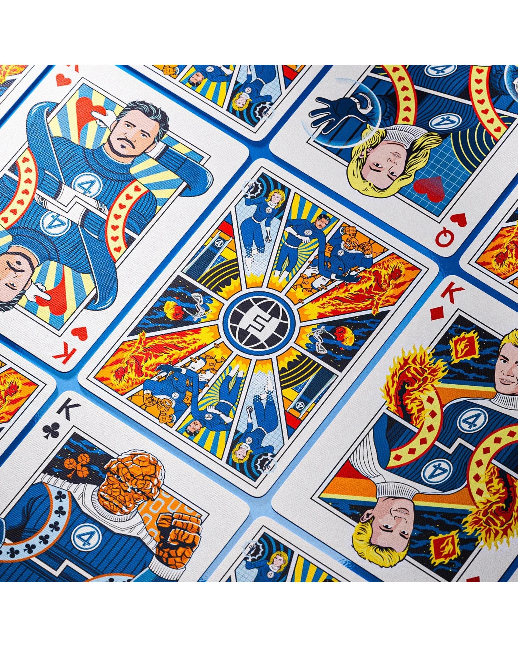 5 theory11 Marvel The Fantastic 4 Playing Cards, 5 of 10