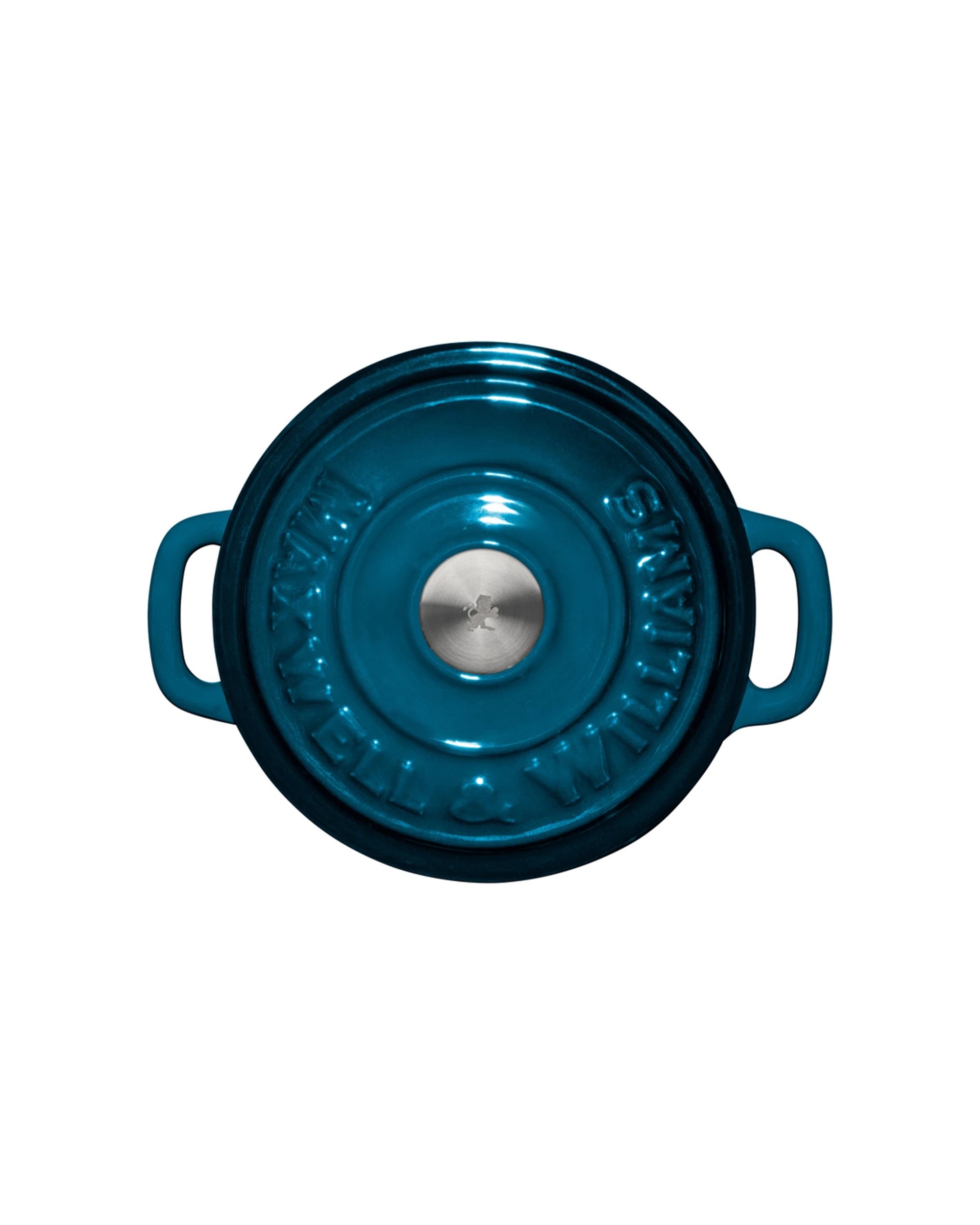 2 Maxwell & Williams Cast Iron Cocotte 9.5cm 260ml Casserole Dish Enamel Coated
 - Blue, 2 of 4