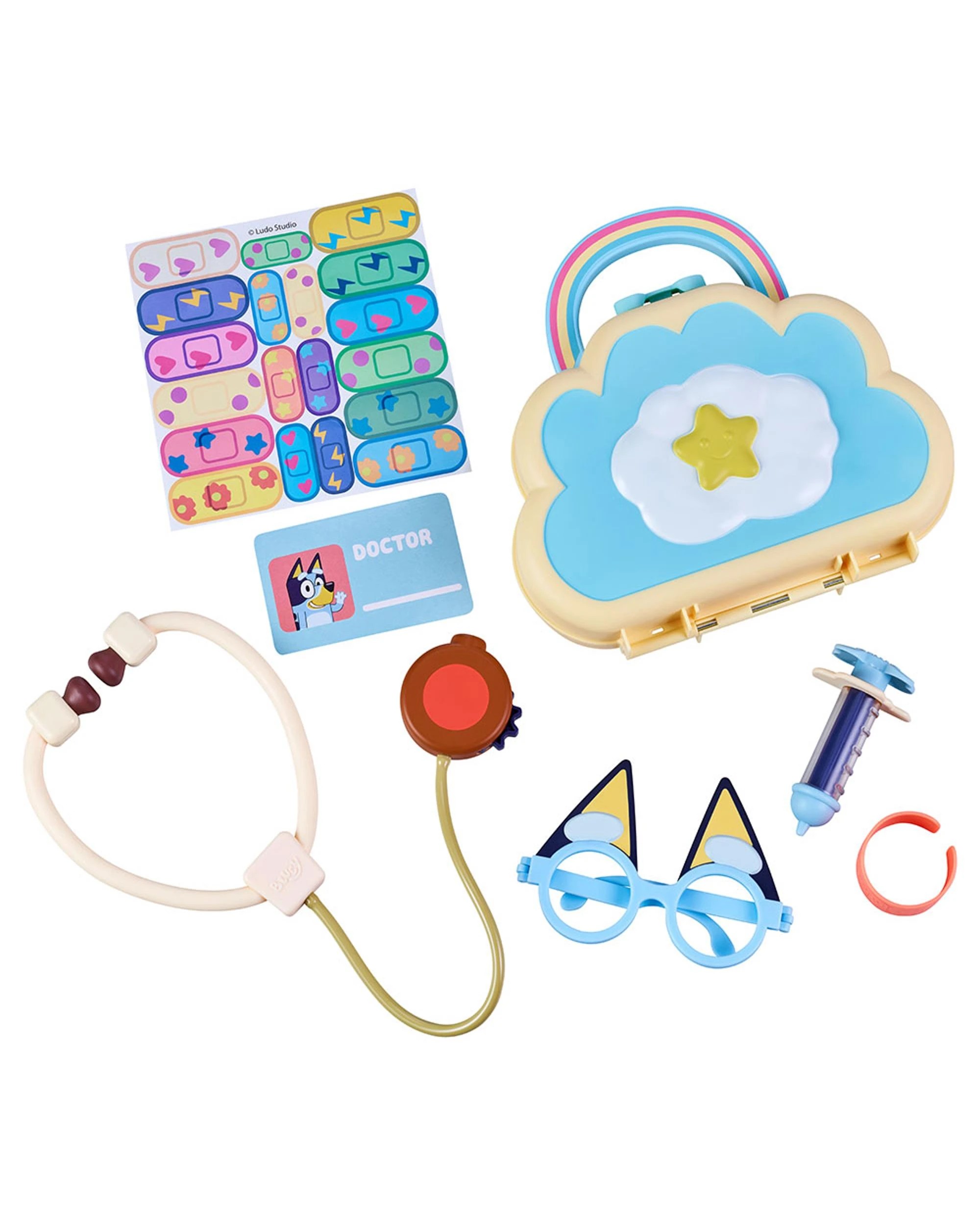 2 Bluey Cloud Bag Doctor's Set, 2 of 6