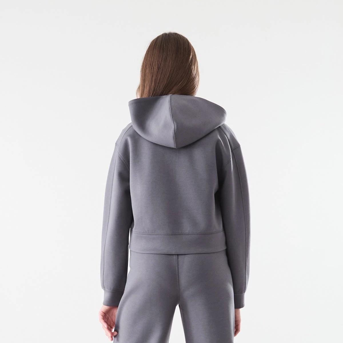 2 Scuba Zip Thru Hoodie Scuba Grey, 2 of 7