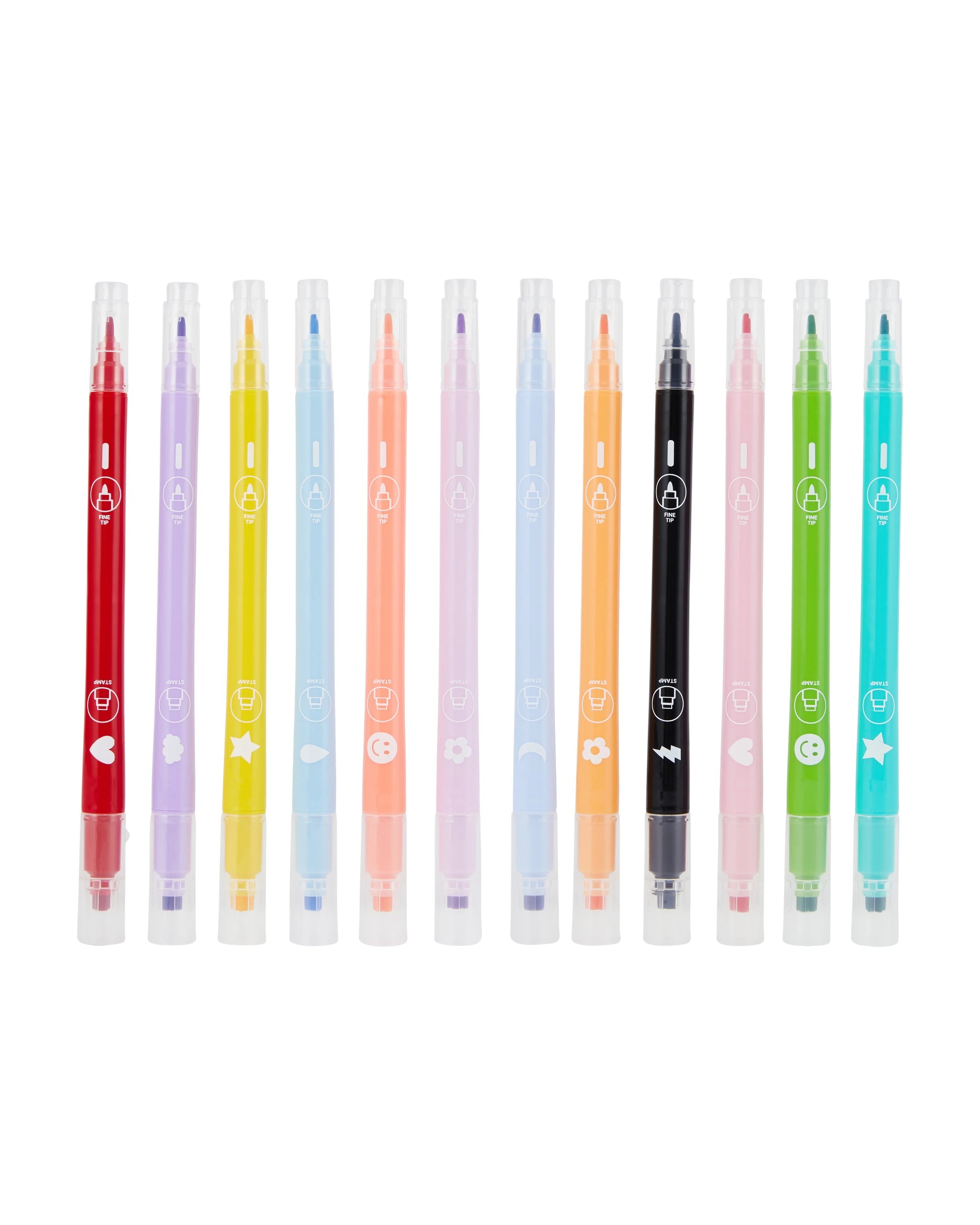 3 12 Pack Bullet Journal Dual-Tip Markers, 3 of 9