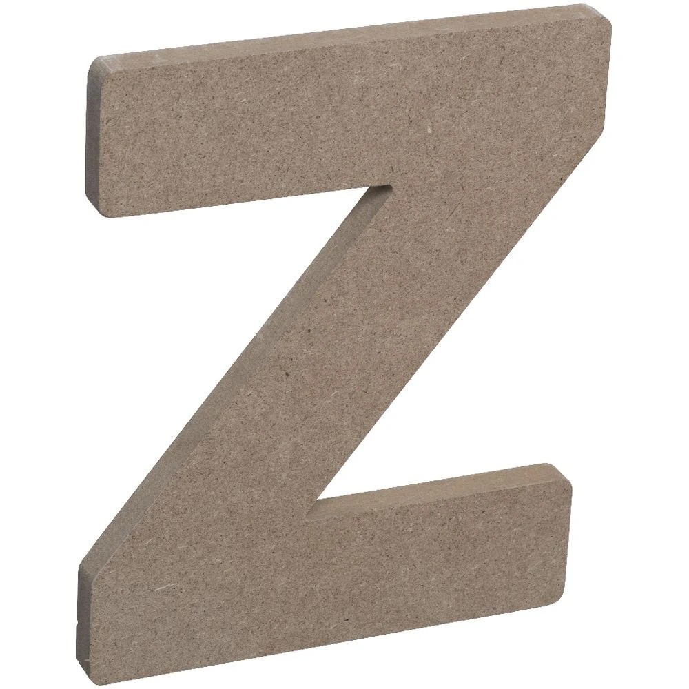 3 Born Wooden Alphabet Letter Z 20cm, 3 of 3