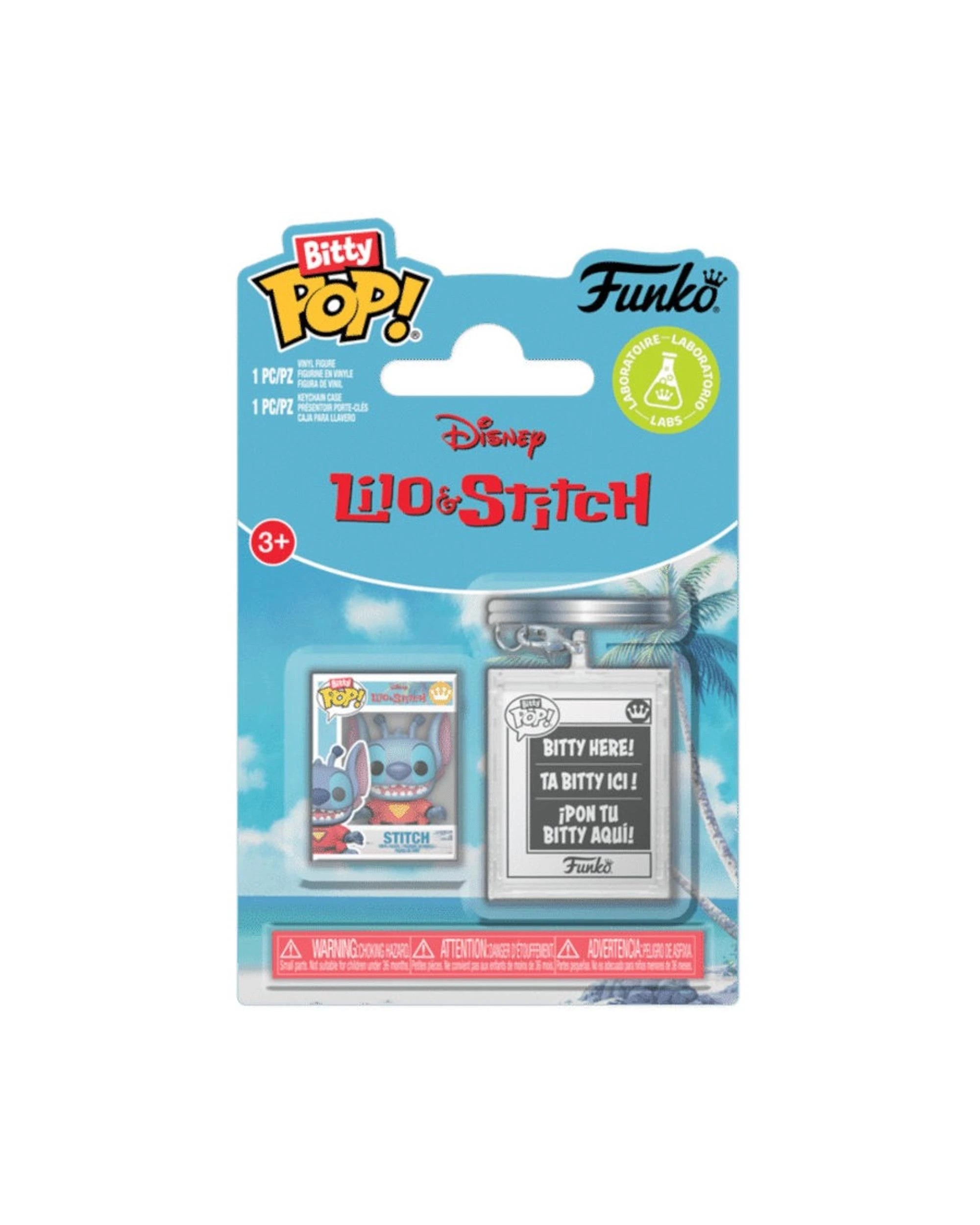 3 Disney Lilo and Stitch 626 Stitch Bitty POP! Vinyl with Keychain Case, 3 of 3