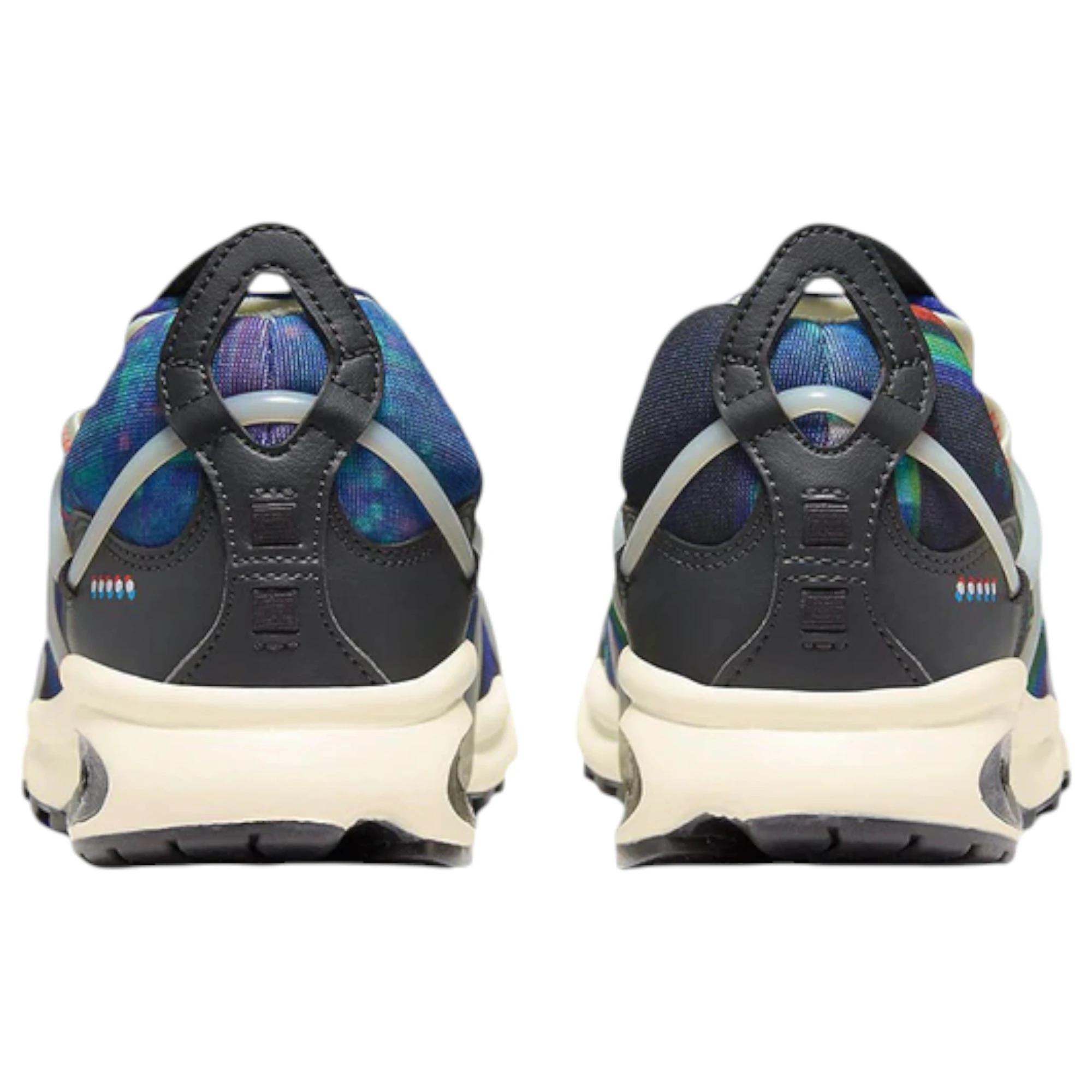 4 Nike Mens Air Kukini Game Pixel Black/ Blue Multicoloured Shoes PIXEL BLACK/ BLUE, 4 of 6