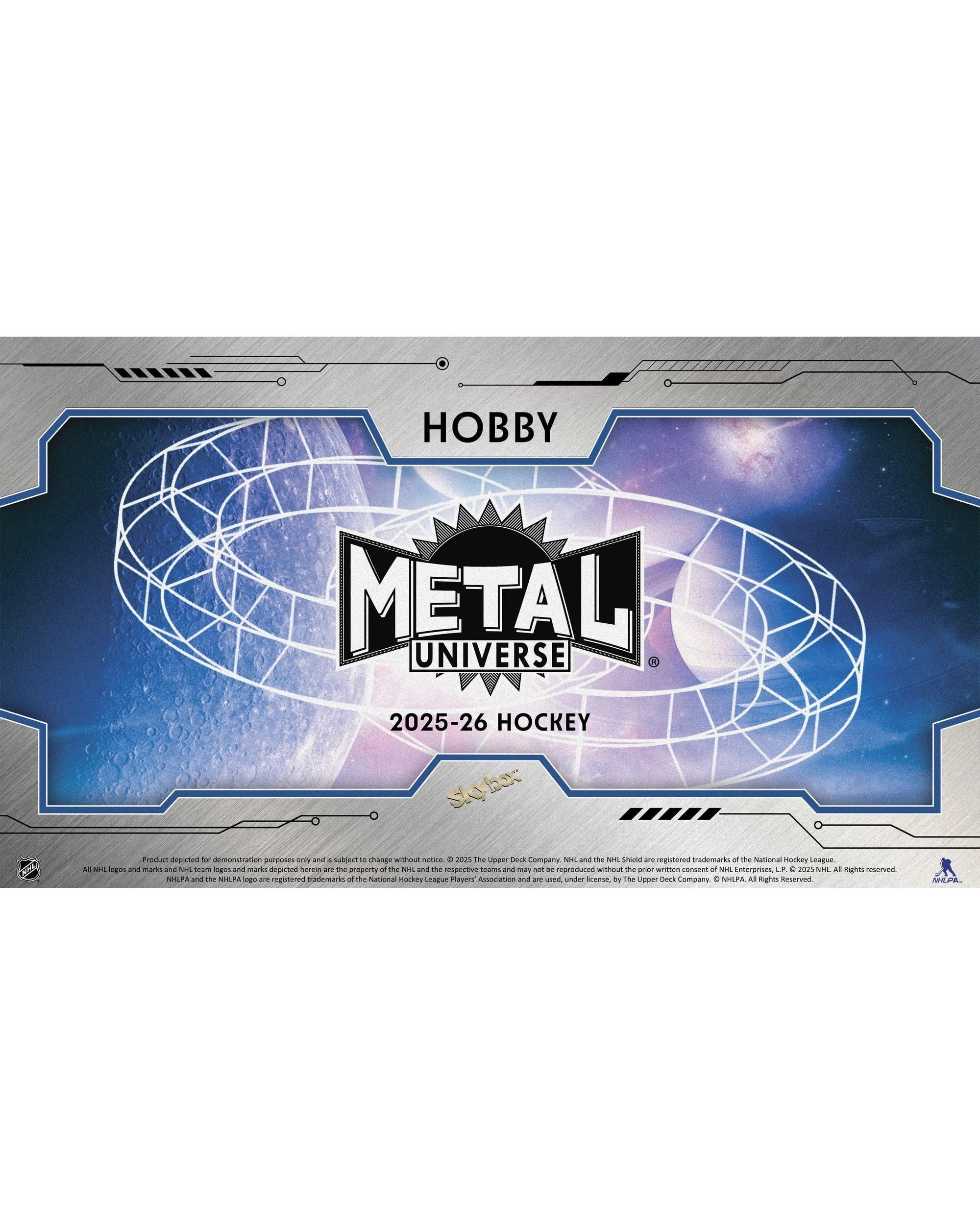 2 Upper Deck 2025/2026 NHL Metal Universe Hockey Hobby Pack, 2 of 6
