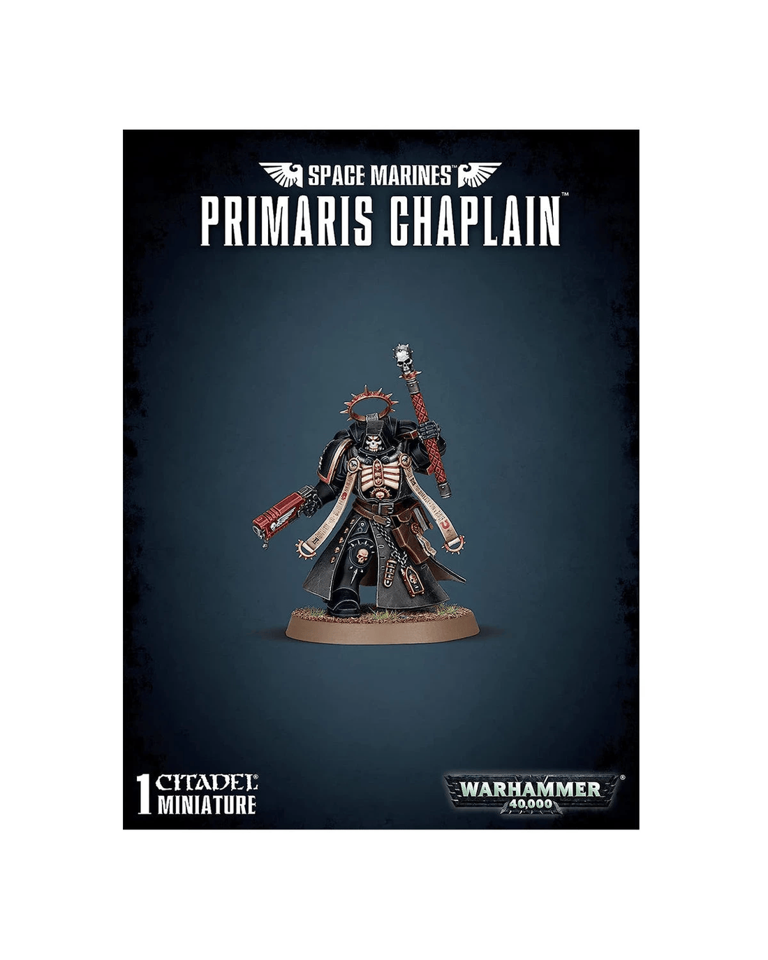 Games Workshop Warhammer 40k Space Marines Primaris Chaplain - Kmart