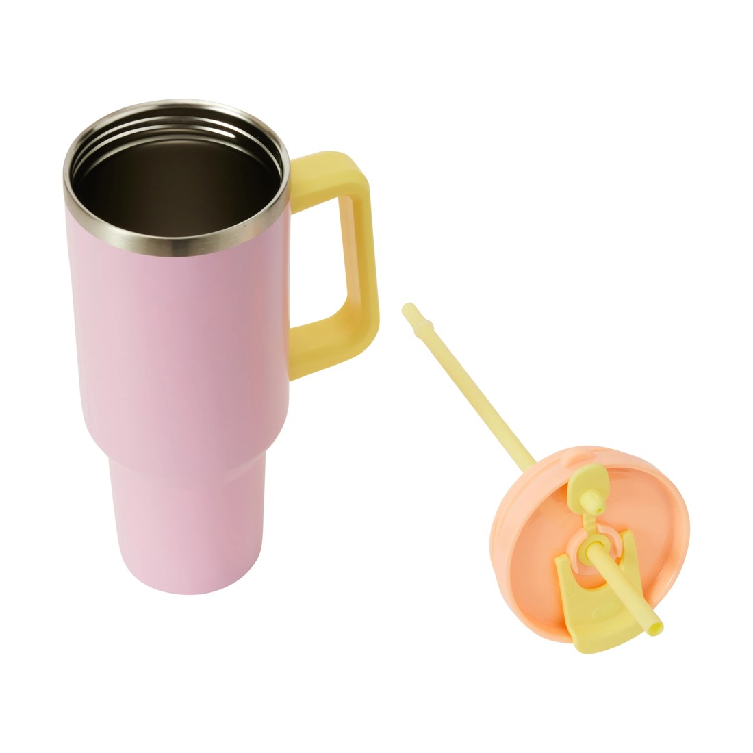 3 1.18L Pink Jumbo Tumbler with Handle, 3 of 7
