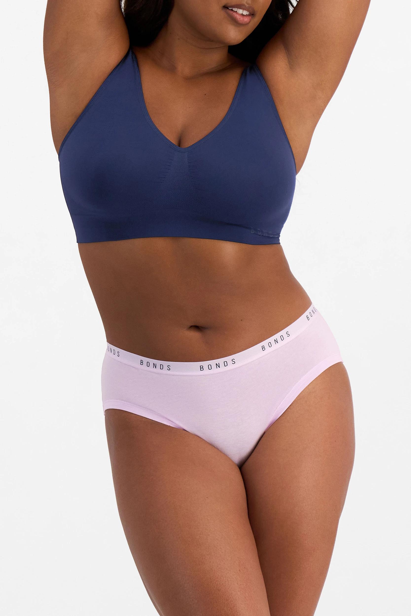 6 Bonds Cottontails 3 Pack Midi Briefs 70K VINTAGE BLOOM/WILDEST DREAMS/BLACK SEA, 6 of 10