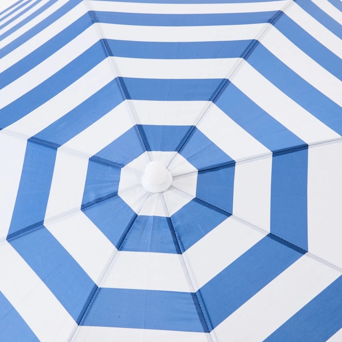 7 Beach Umbrella - Blue Stripe, 7 of 8
