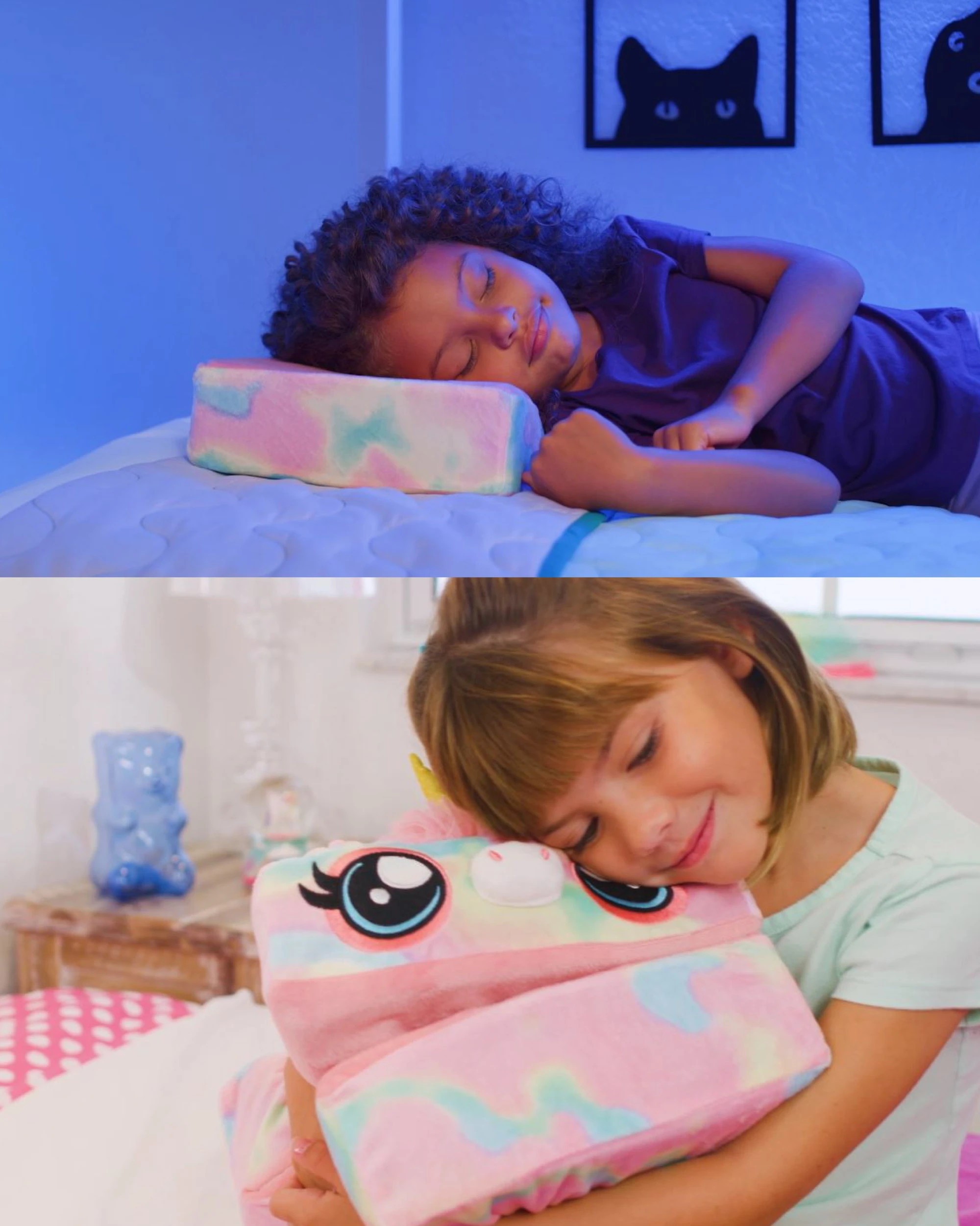 6 Global Shop Direct Pillow Cube Kids Unicorn Huggable Play Pal and Comfy Pillow In One, 6 of 7