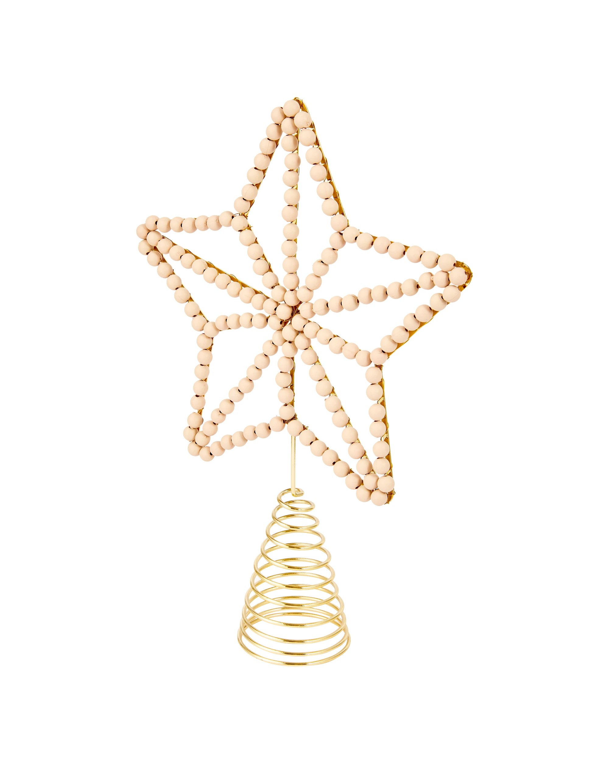 3 Beaded Star Tree Topper, 3 of 6