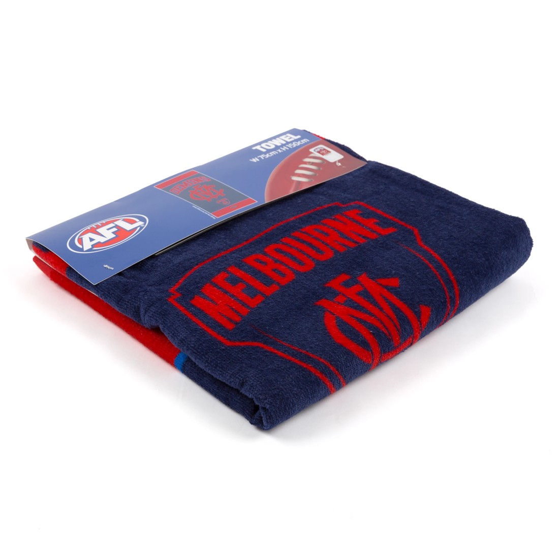2 AFL Melbourne Demons Cotton Beach Towel, 2 of 4