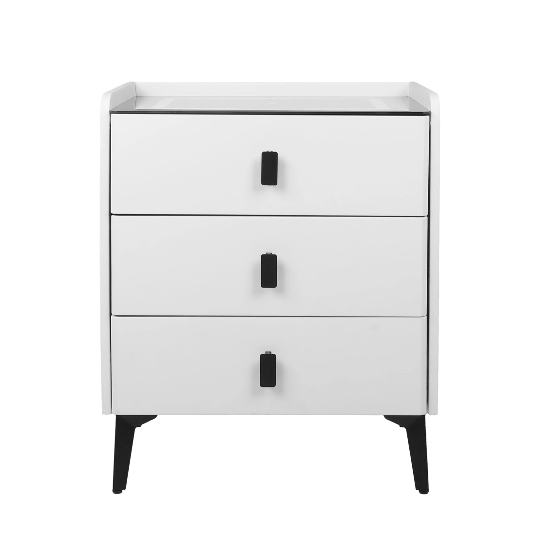 2 Levede Smart Bedside Table 3 Drawers, 2 of 4