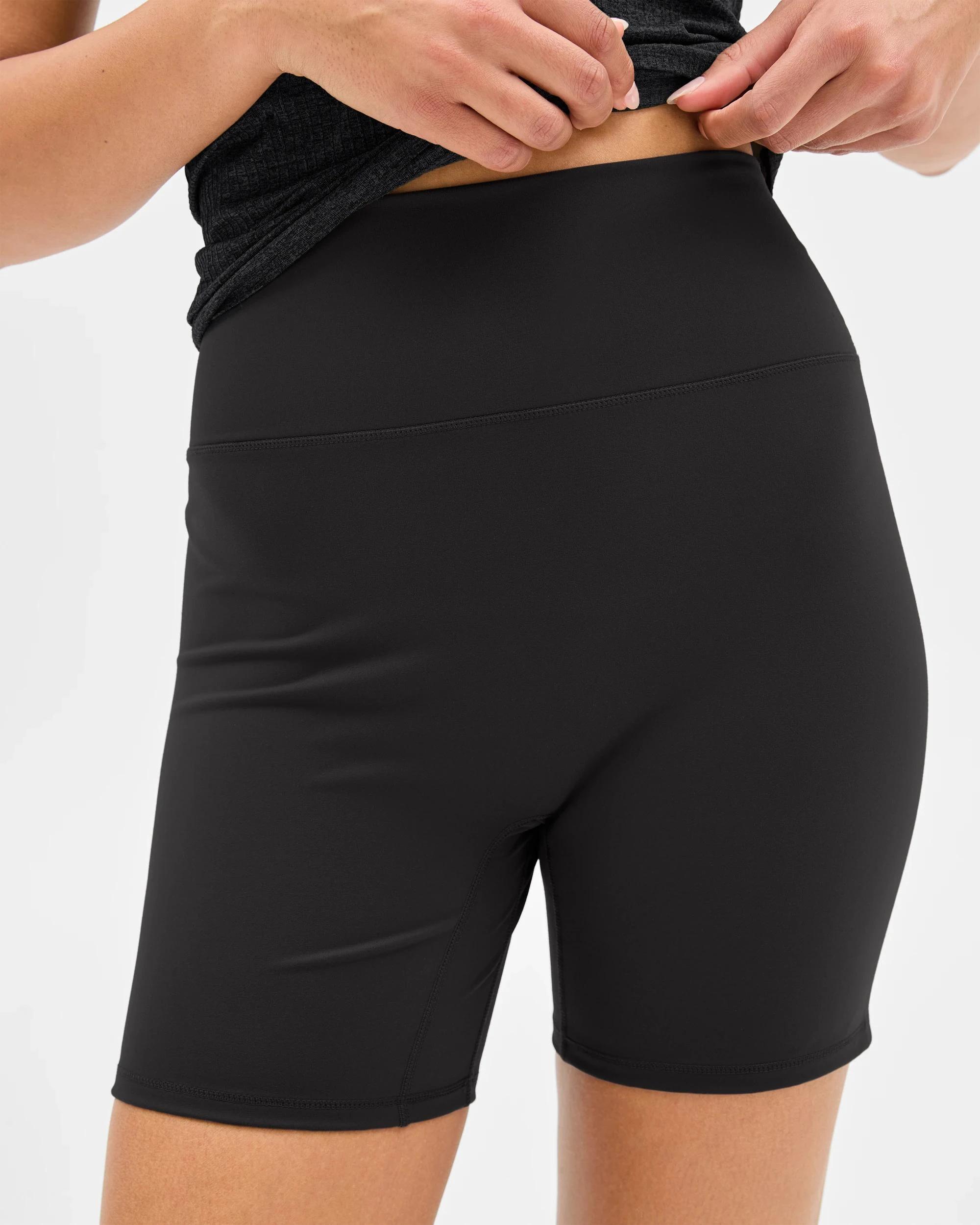 4 Target Studio Soft Yoga Bike Shorts BLACK, 4 of 7