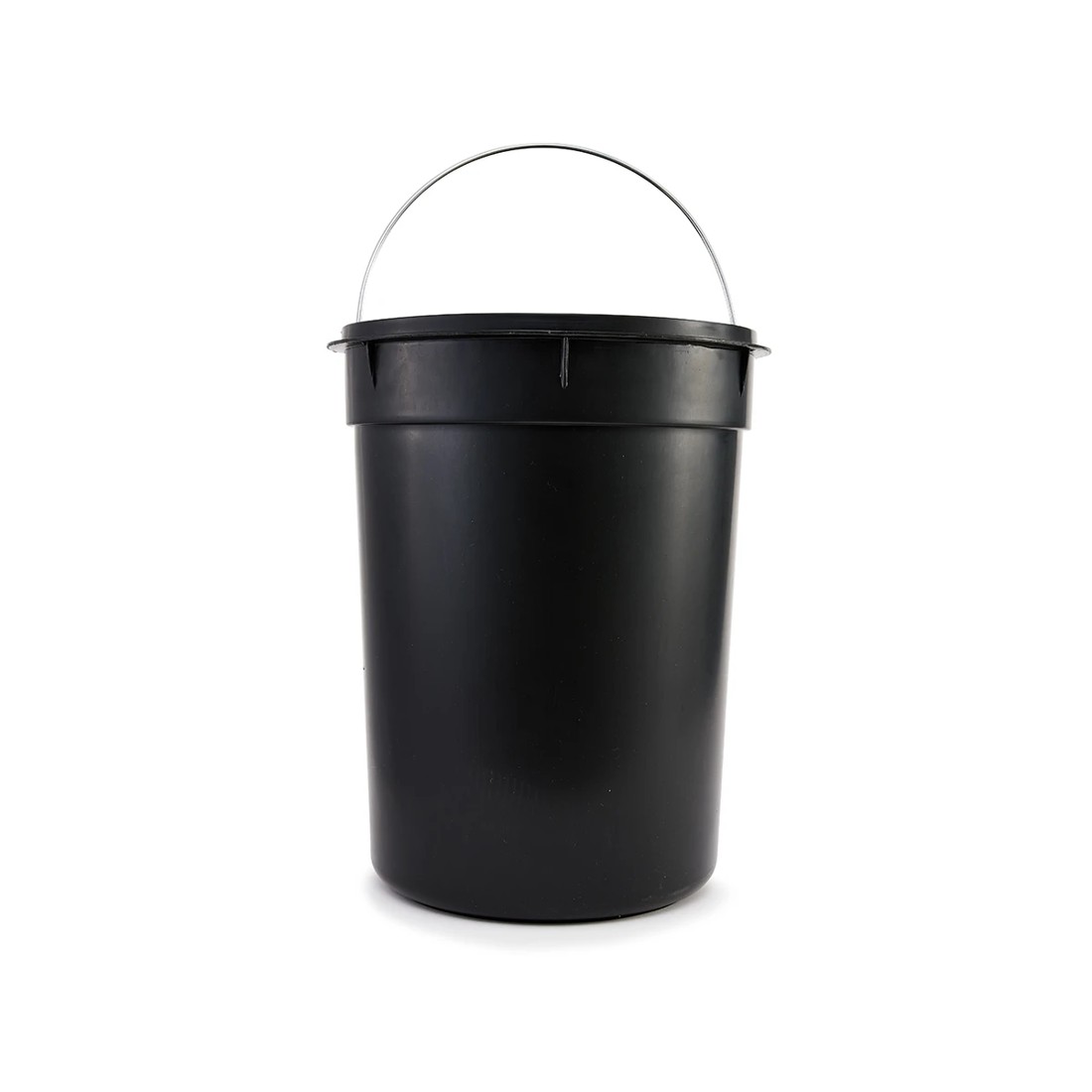4 20L Matte Grey Round Pedal Bin, 4 of 5