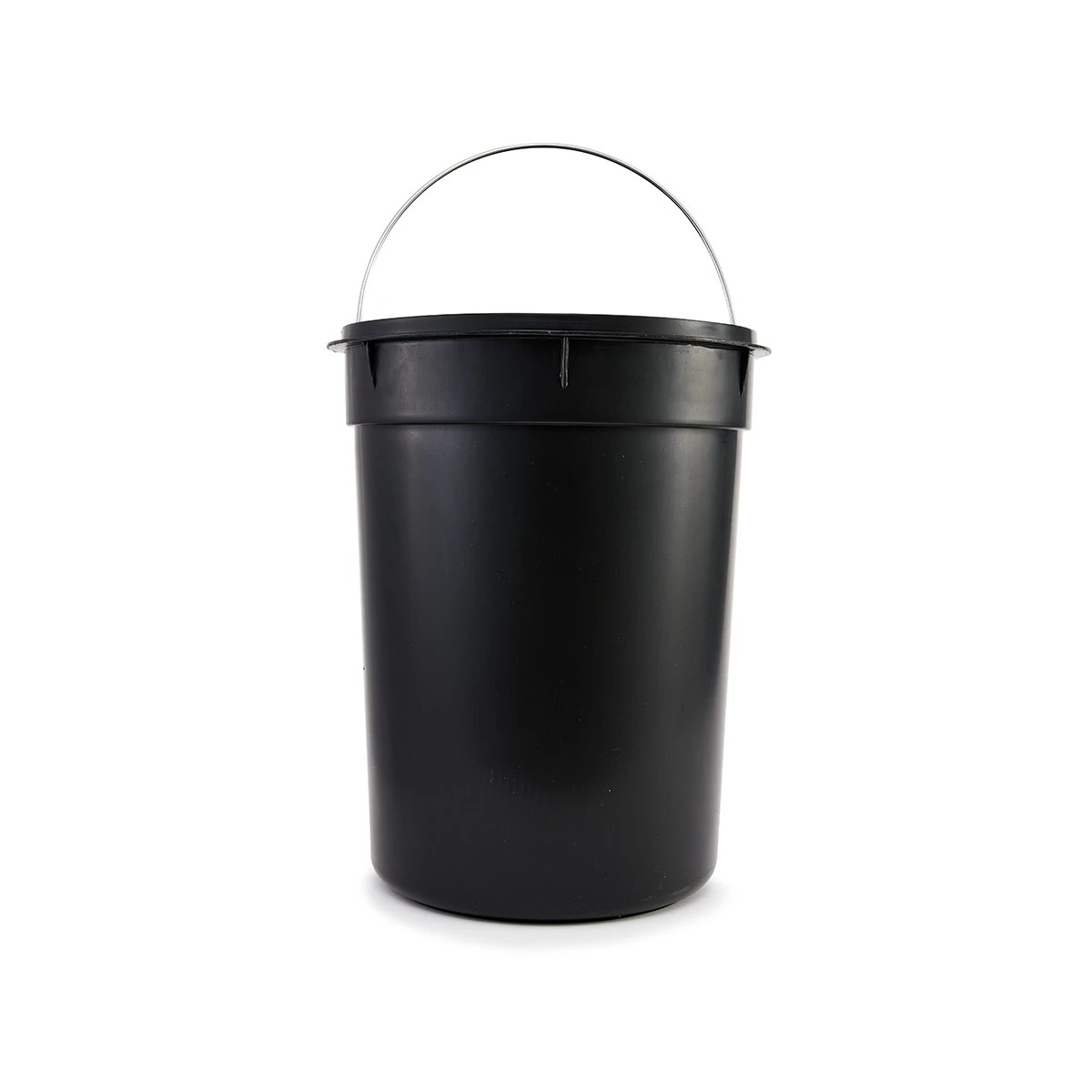 4 20L Matte Grey Round Pedal Bin, 4 of 5