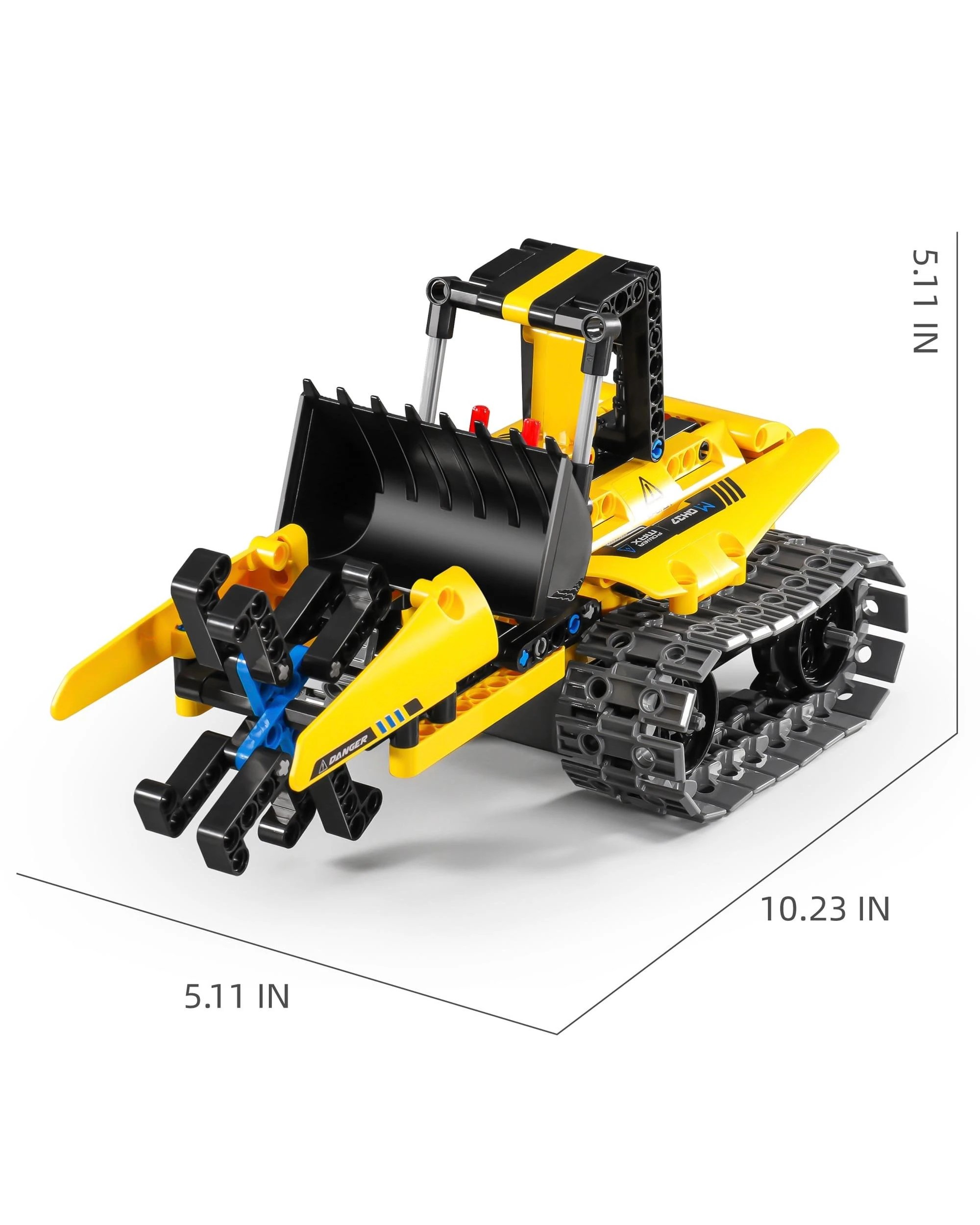 7 iM.Master Mechanical Master Remote Control Excavator and Robot 3-in-1 430 Piece Model Kit - 8037, 7 of 10