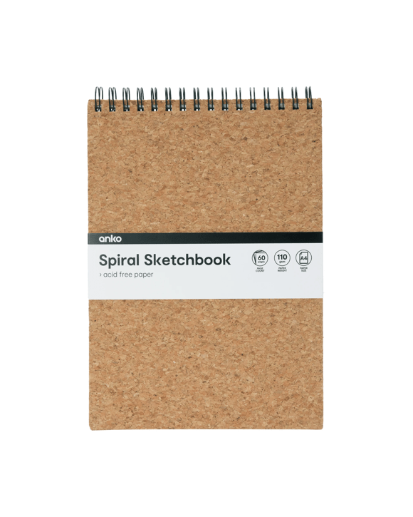 A4 Spiral Sketchbook