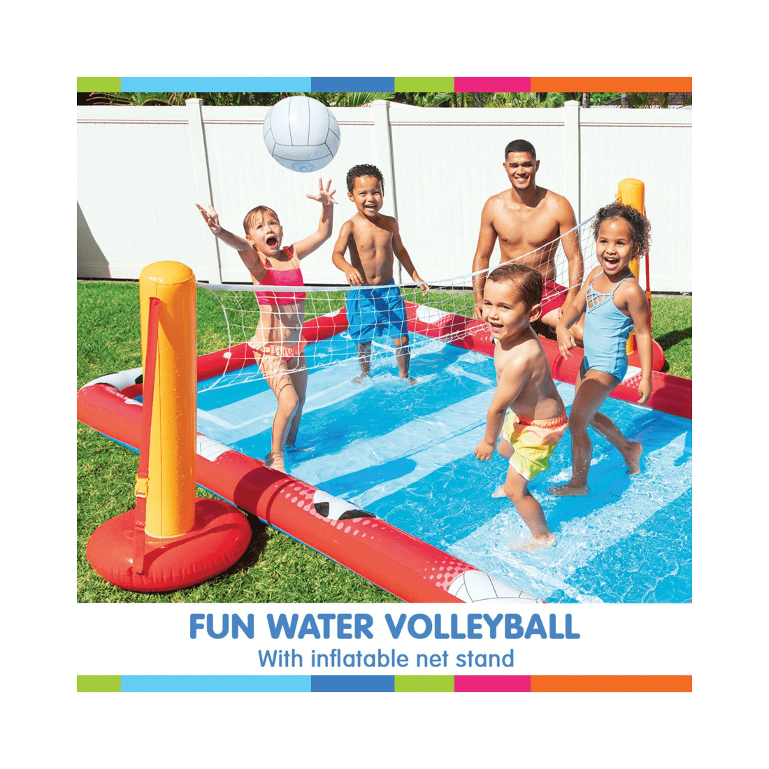 2 Intex 57147np Action Sports Play Centre Soccer Volleyball Baseball, 2 of 7