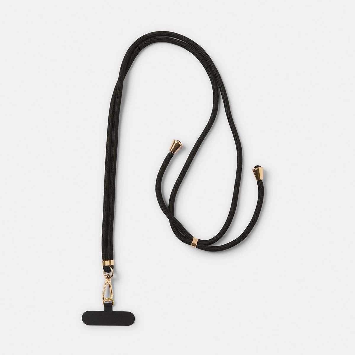 1 Phone Strap - Black Rope, 1 of 3