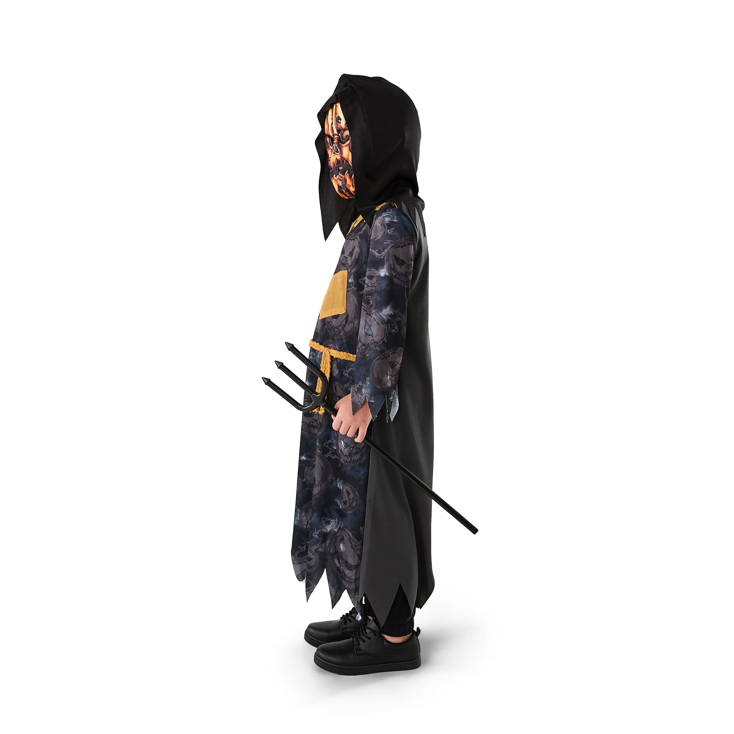 3 3 Piece Pumpkin Scarecrow Costume - Ages 4-6, 3 of 10