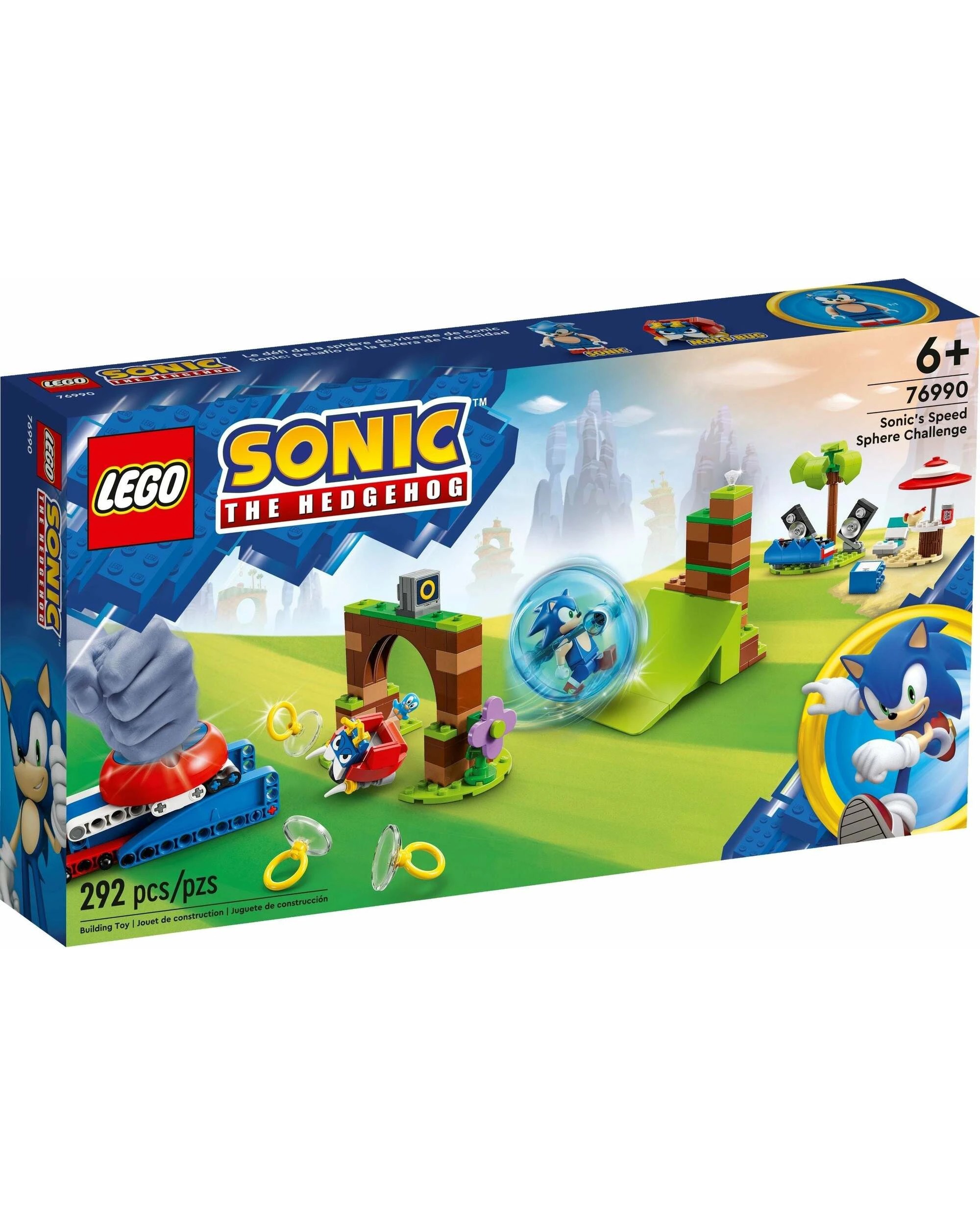 1 LEGO Sonic the Hedgehog Series 76990 Sonic's Speed Sphere Challenge, 1 of 5