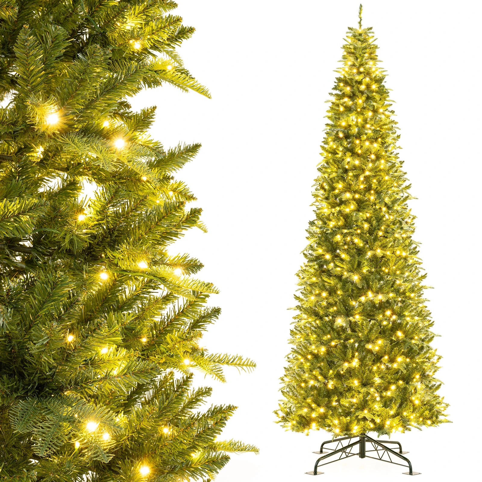 1 Costway 3.6M Tall Artificial Christmas Tree w/800 LEDs Prelit
Xmas Party Decoration, 1 of 7