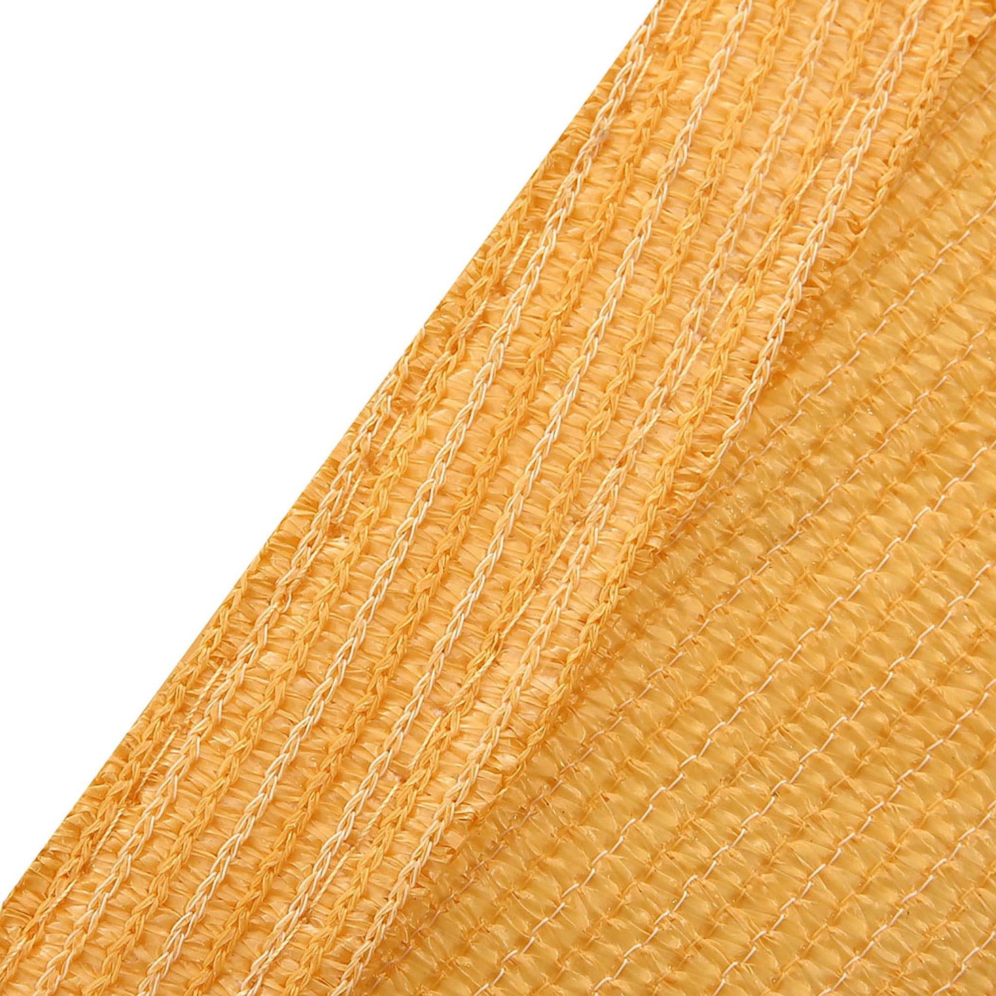 5 Mountview Sun Shade Sail Cloth Canopy Rectangle Outdoor Awning Cover Beige 5x5m, 5 of 6