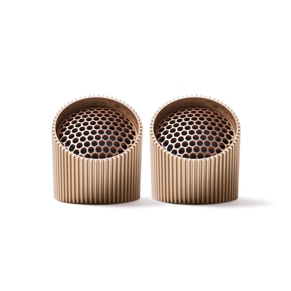 2 Lexon Ray Set Of Magnetic Bluetooth Speakers - Gold, 2 of 6
