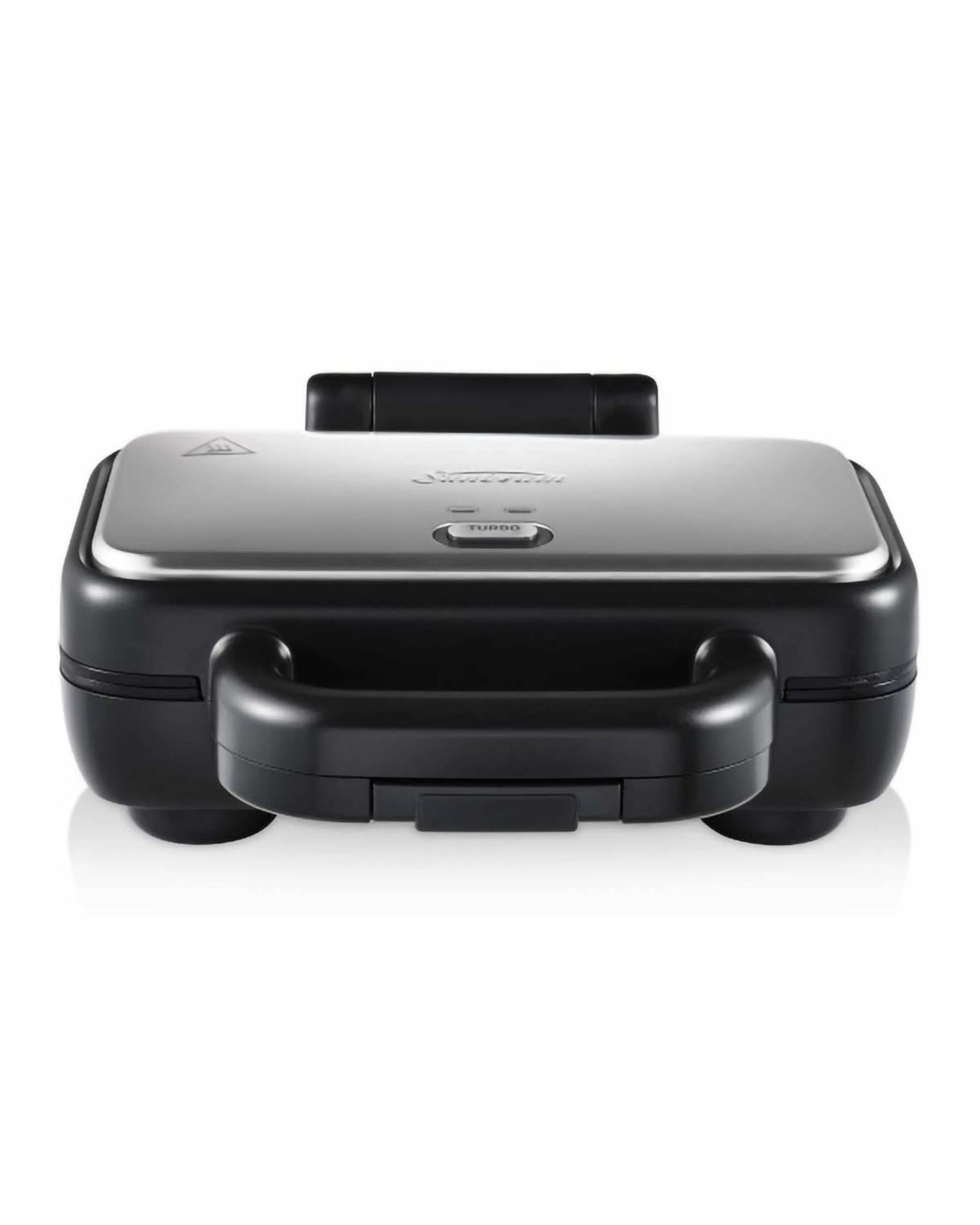 1 Sunbeam 2 Slice Turbo Crunch Toastie Maker - STAINLESS STEEL, 1 of 2