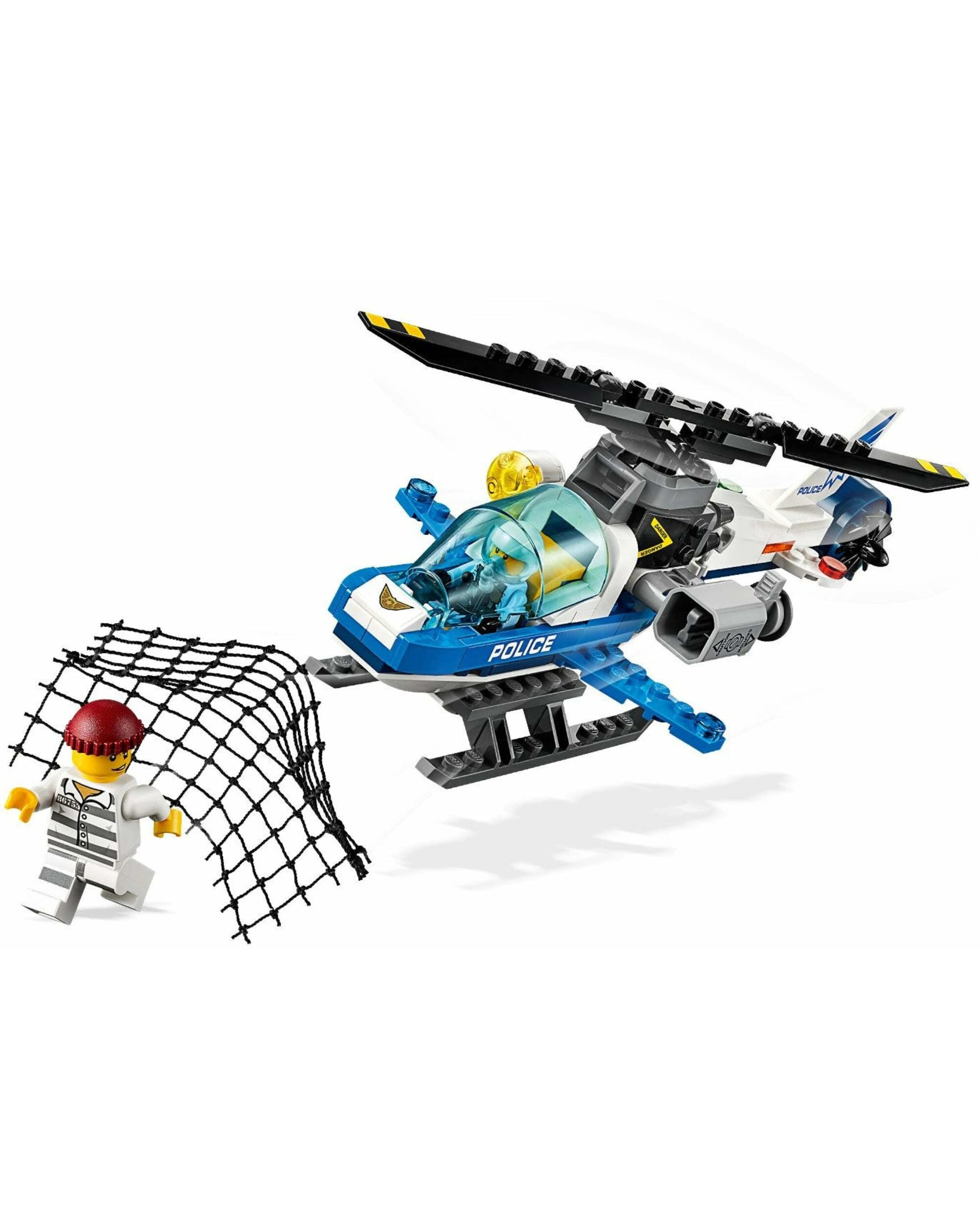 4 LEGO 60207 Sky Police Drone Chase Helicopter Playset, 4 of 5
