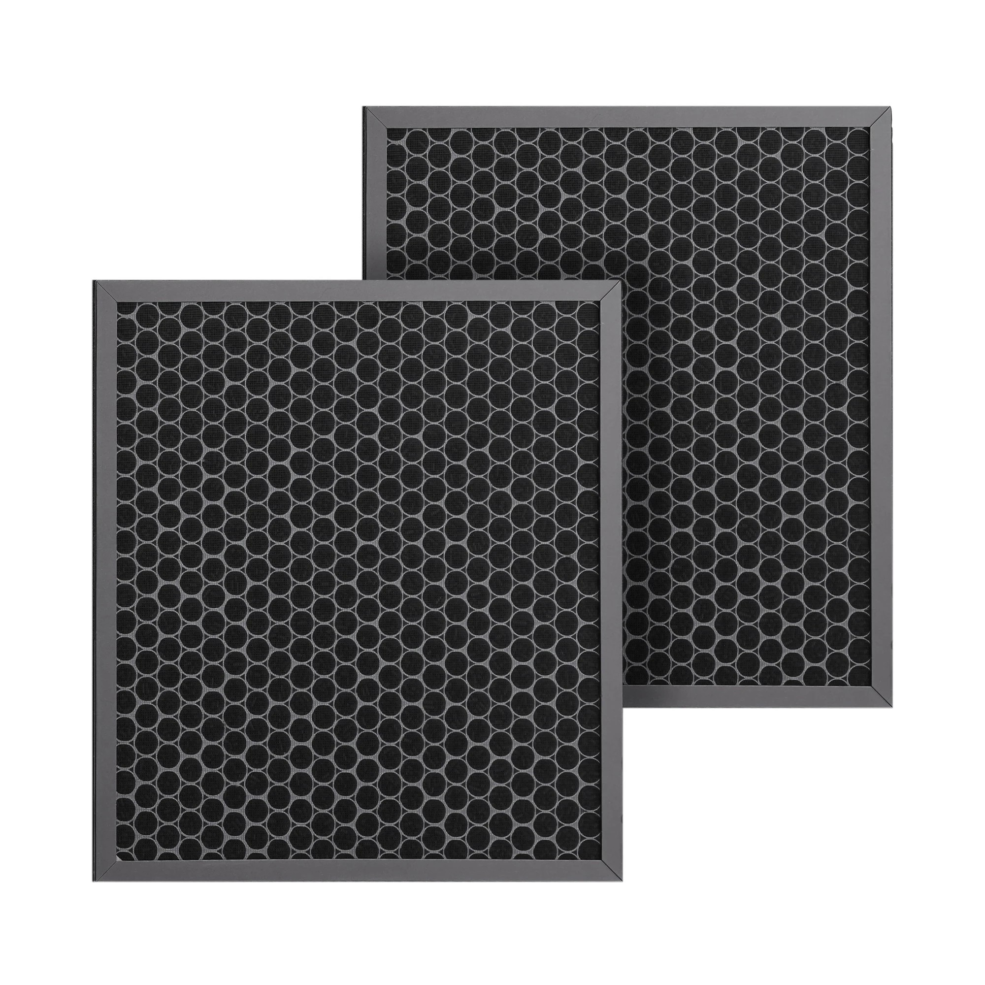 4 Devanti Air Purifier Filter 2 Pack H12 HEPA Activated Carbon Dual Intake Replacement - Black, 4 of 7