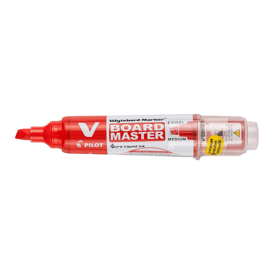3 PILOT V Board Master Whiteboard Marker Chisel Tip Red, 3 of 6
