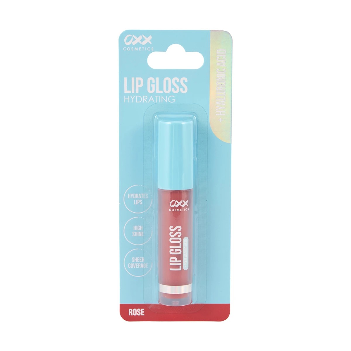 5 OXX Cosmetics Hydrating Lip Gloss - Rose, Hyaluronic Acid, 5 of 6