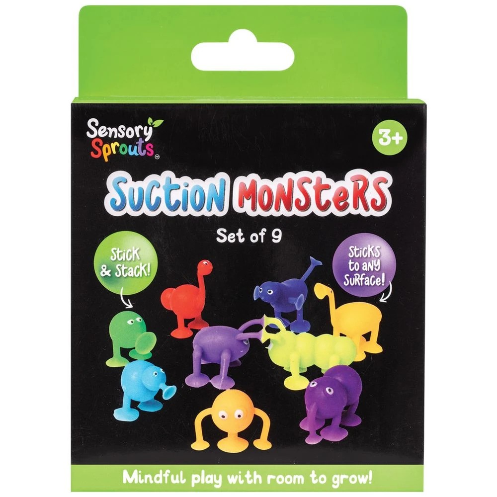 1 Sensory Suction Monsters 9 Pack, 1 of 4