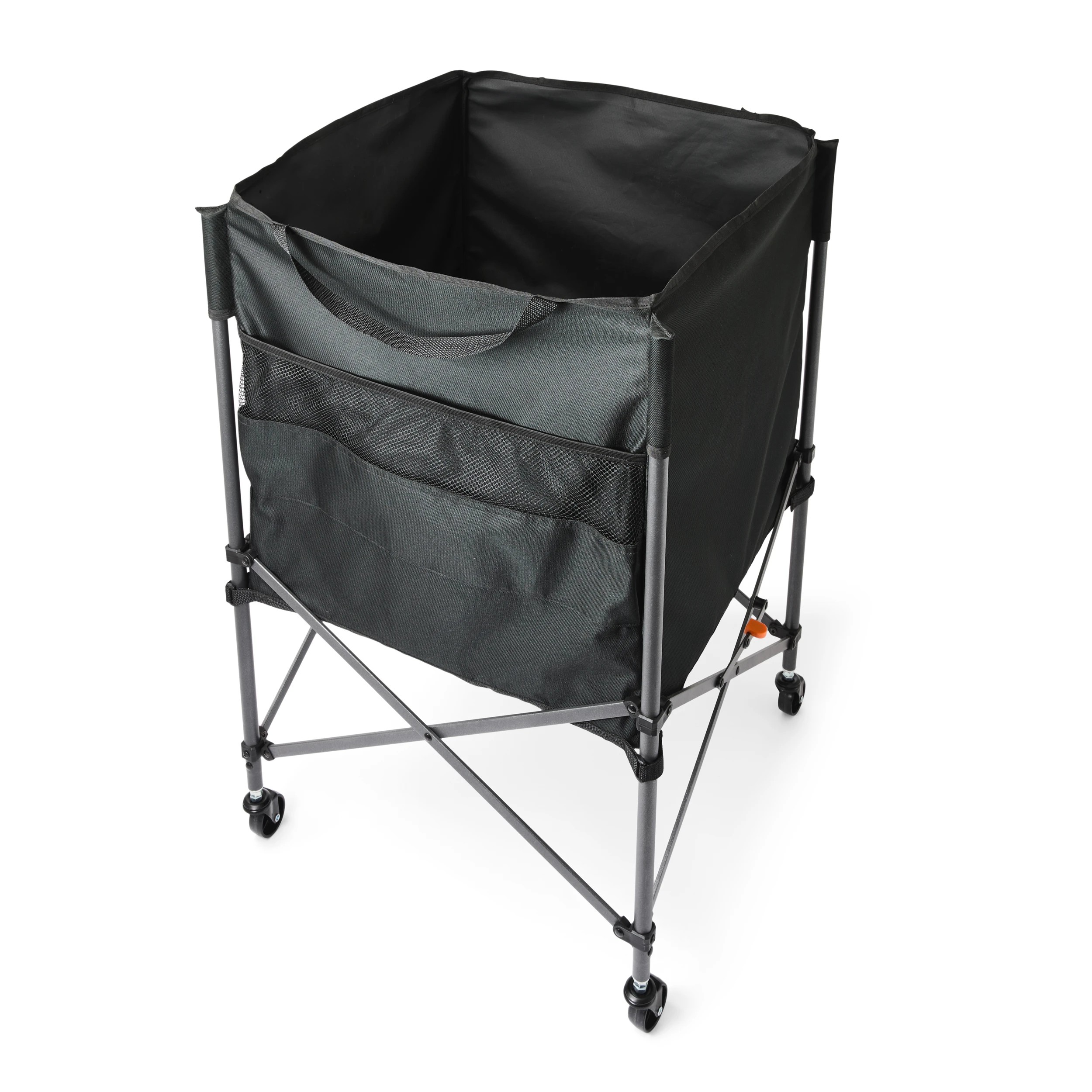 6 Portable Rolling Ball Storage Cart - Black, 6 of 10