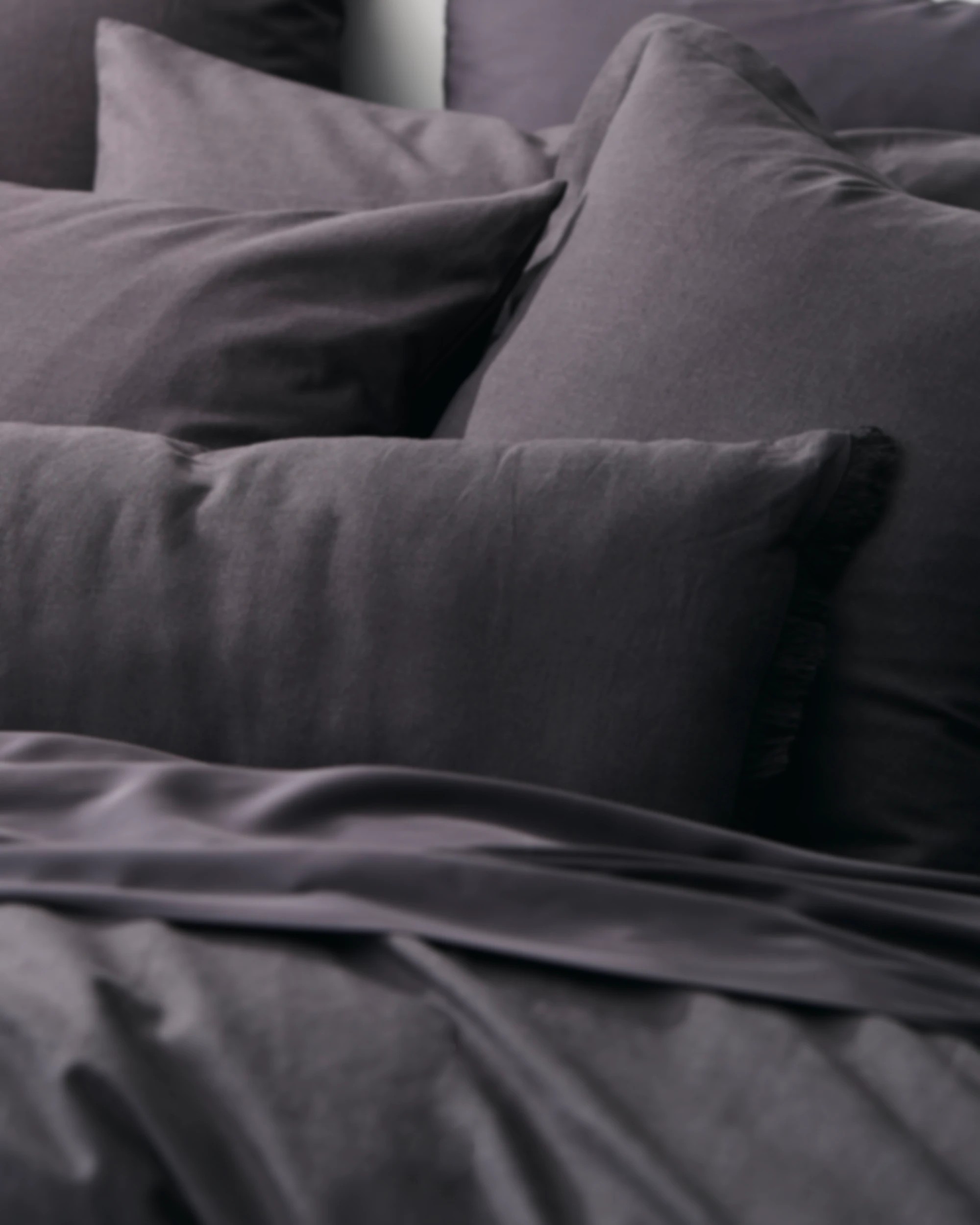 7 Target Laynie Linen/Cotton Quilt Cover Set - Queen Bed - Grey, 7 of 8